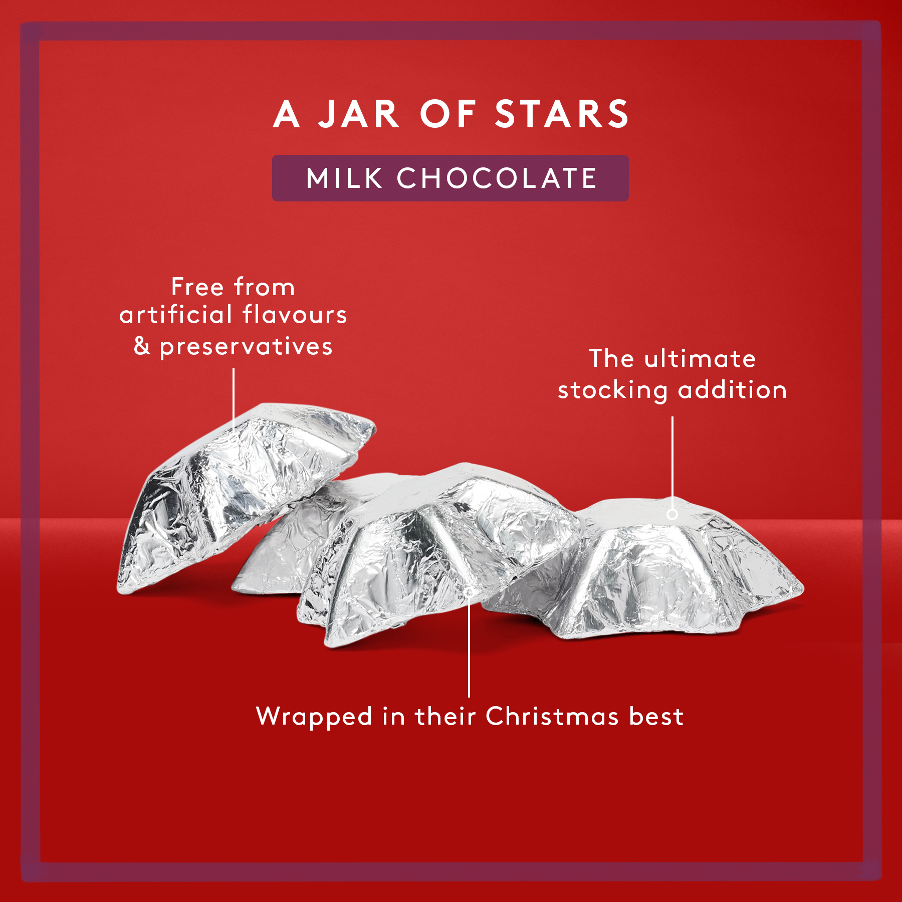 A Jar of Stars | Milk Chocolate