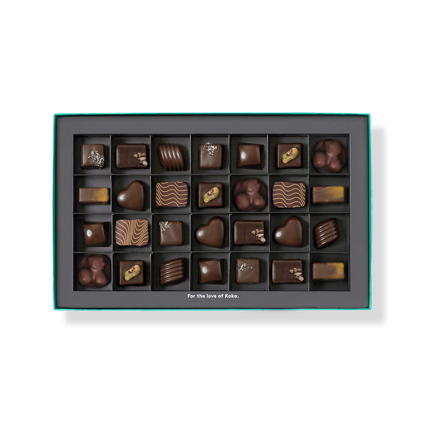 The Dark Collection Praline Gift Box | 28 Piece