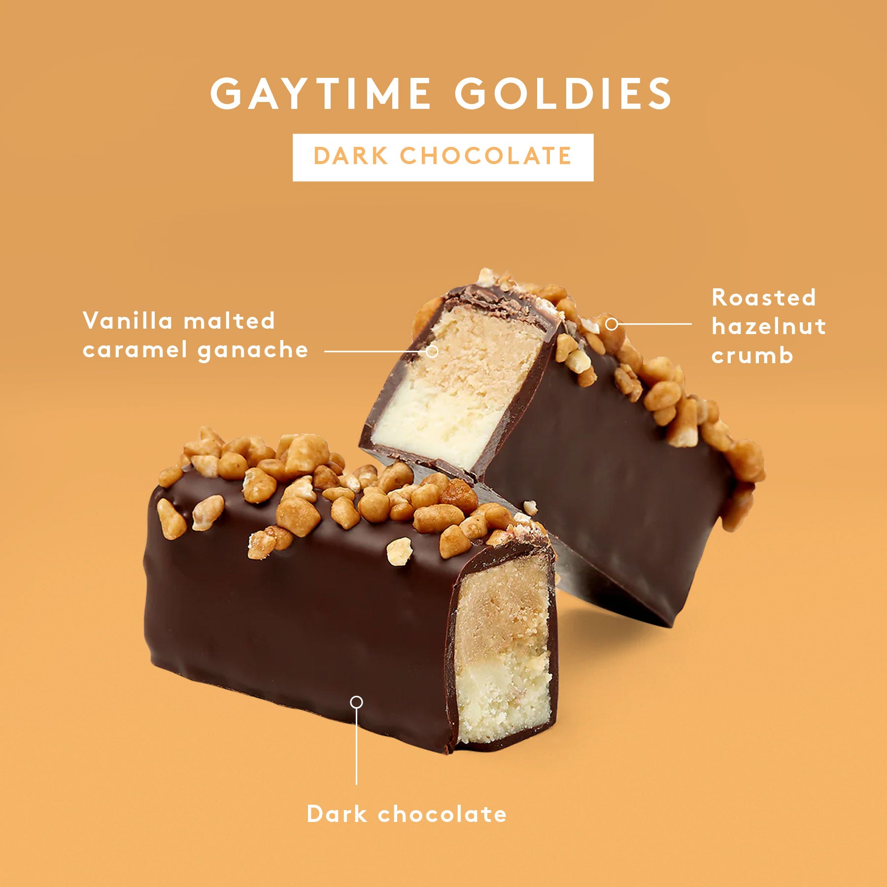 Gaytime Goldies | Dark Chocolate