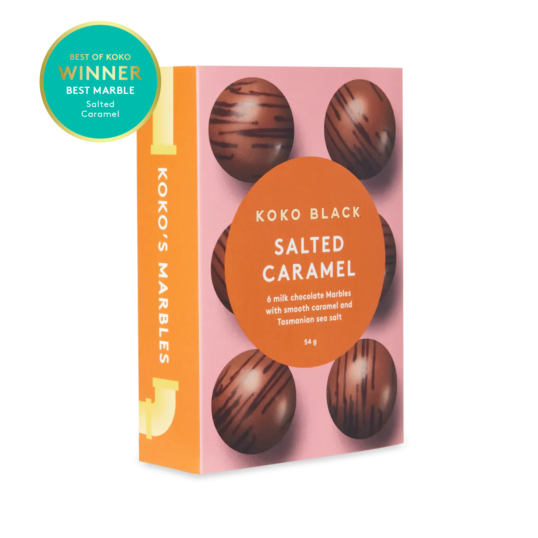 Salted Caramel Marbles | Milk Chocolate