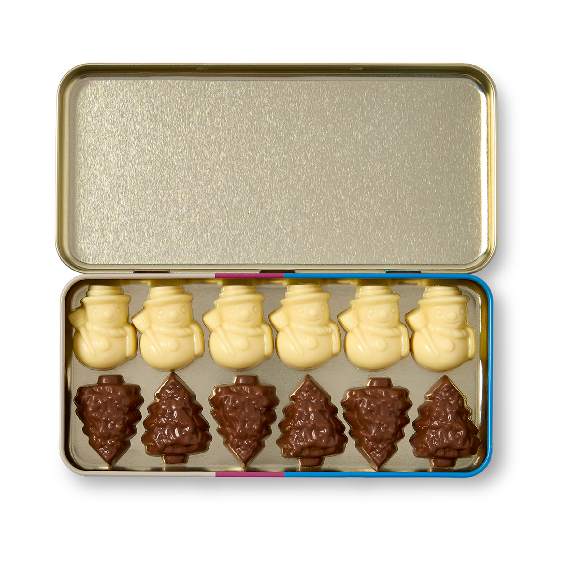 Silly Snowmen & Topsy Trees | Milk & White Chocolate