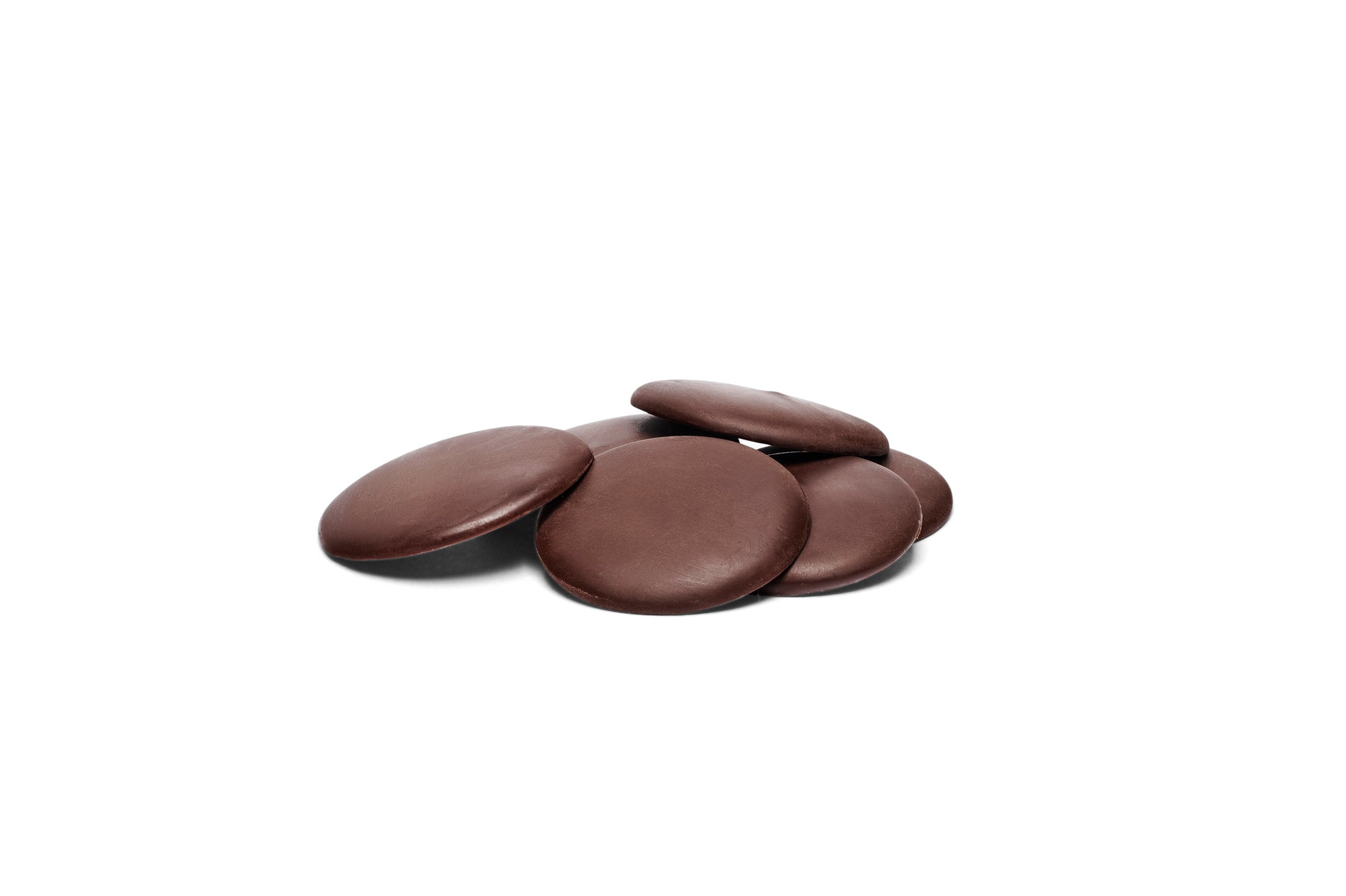 Stacked chocolate rounds