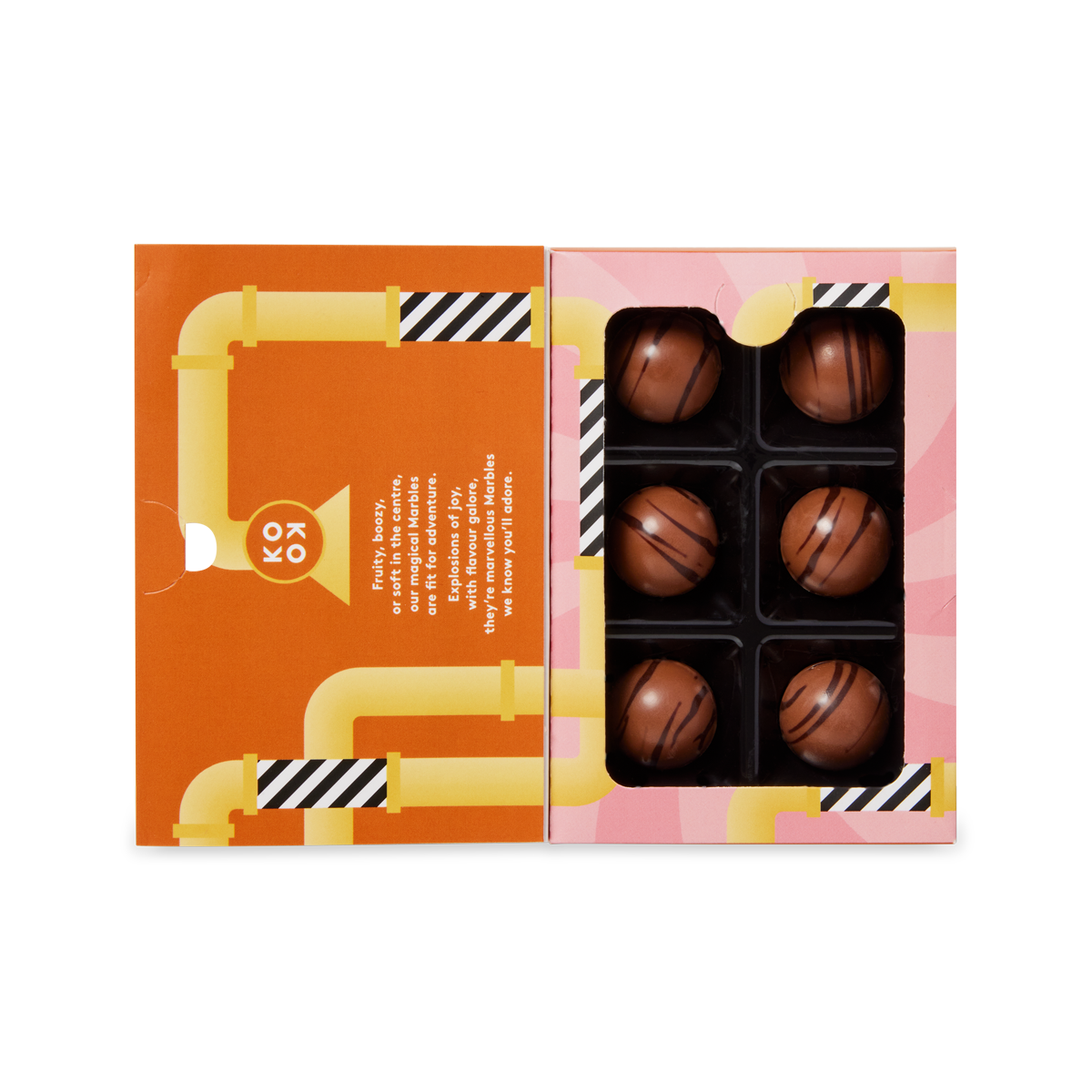Salted Caramel Marbles | Milk Chocolate