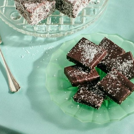 Lamington Slice | Dark Chocolate