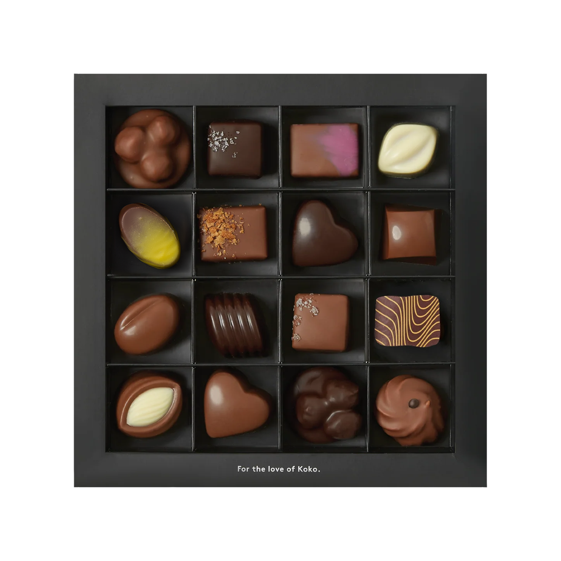 巧克力大师精选果仁糖礼盒 | 16 颗