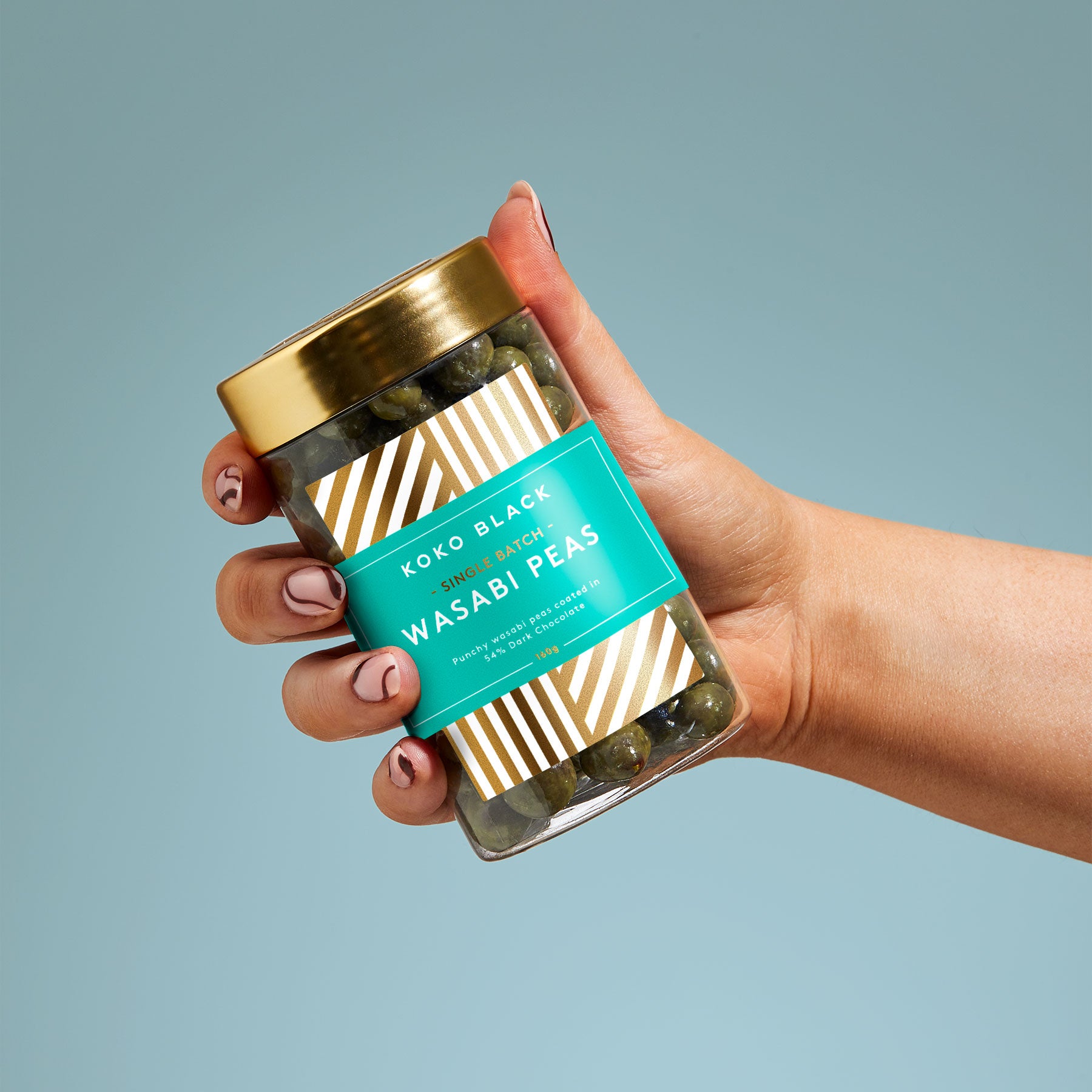 Wasabi Peas | 54% Dark Chocolate