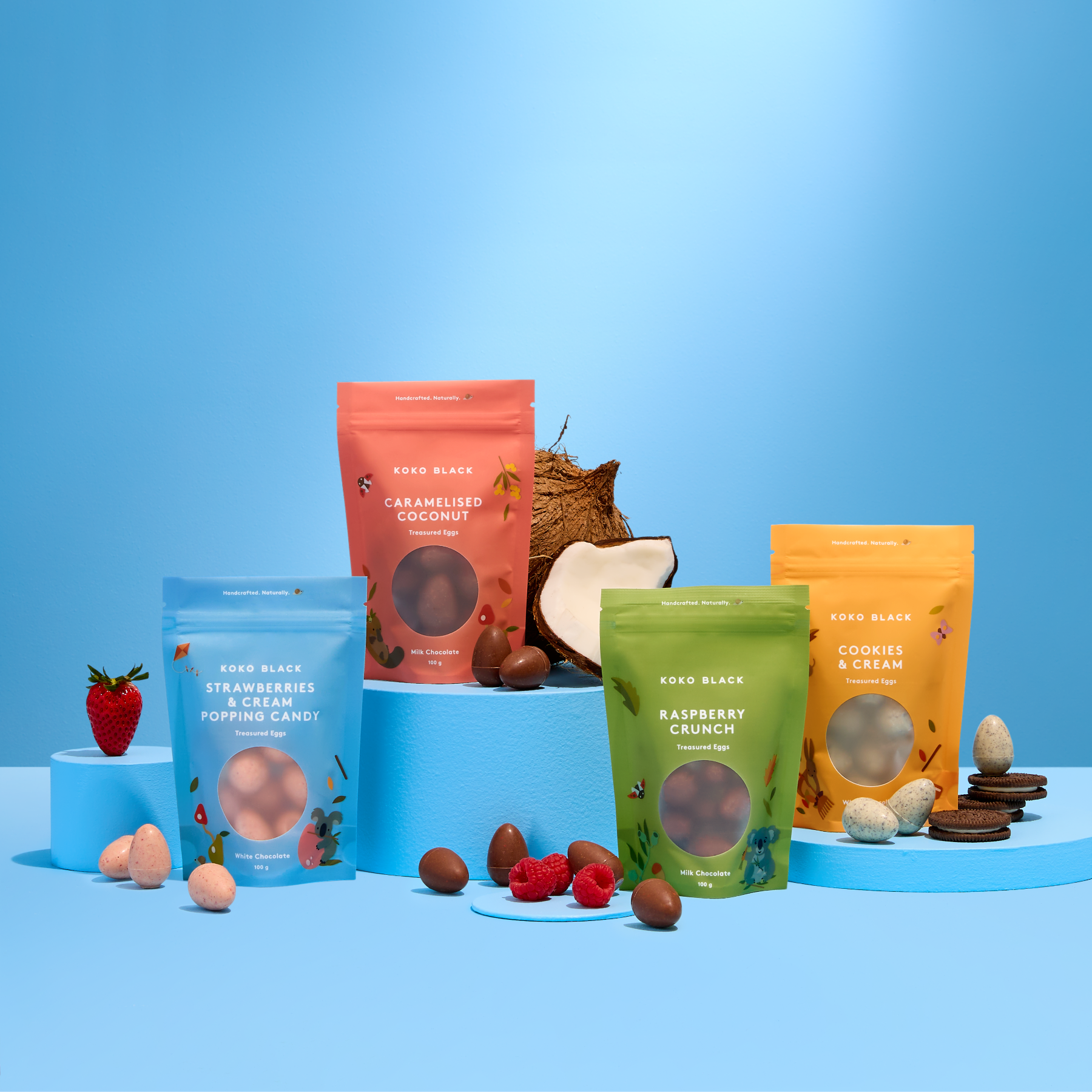 Caramelised Coconut Treasured Eggs | Milk Chocolate