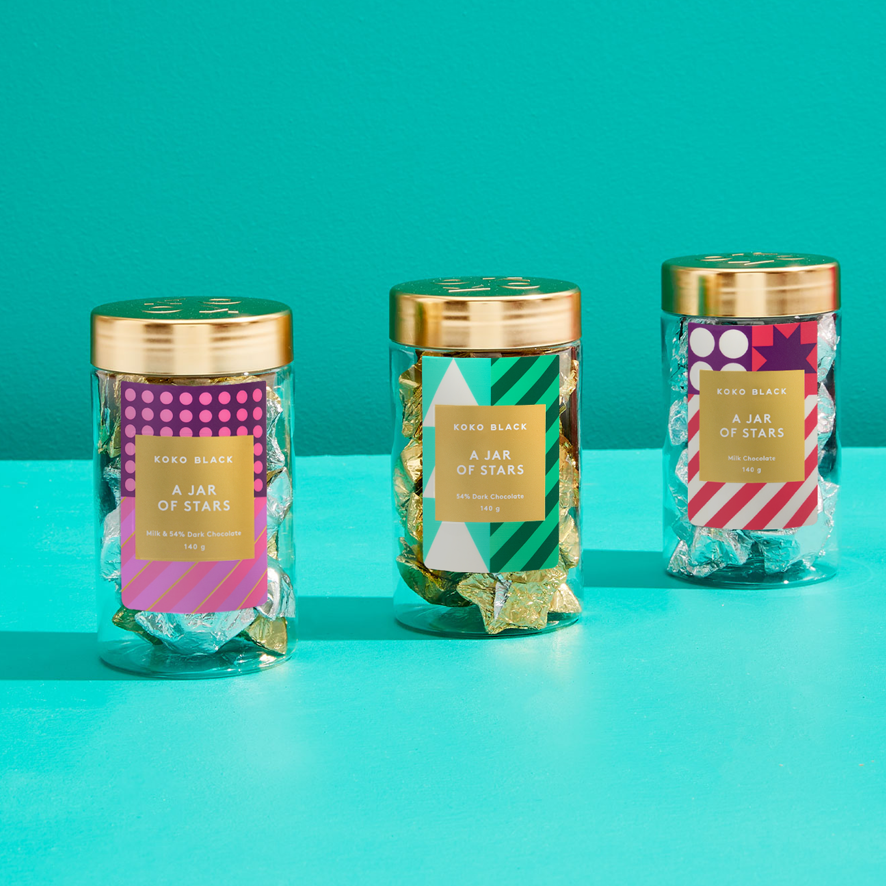 A Jar of Stars | Milk & Dark Chocolate