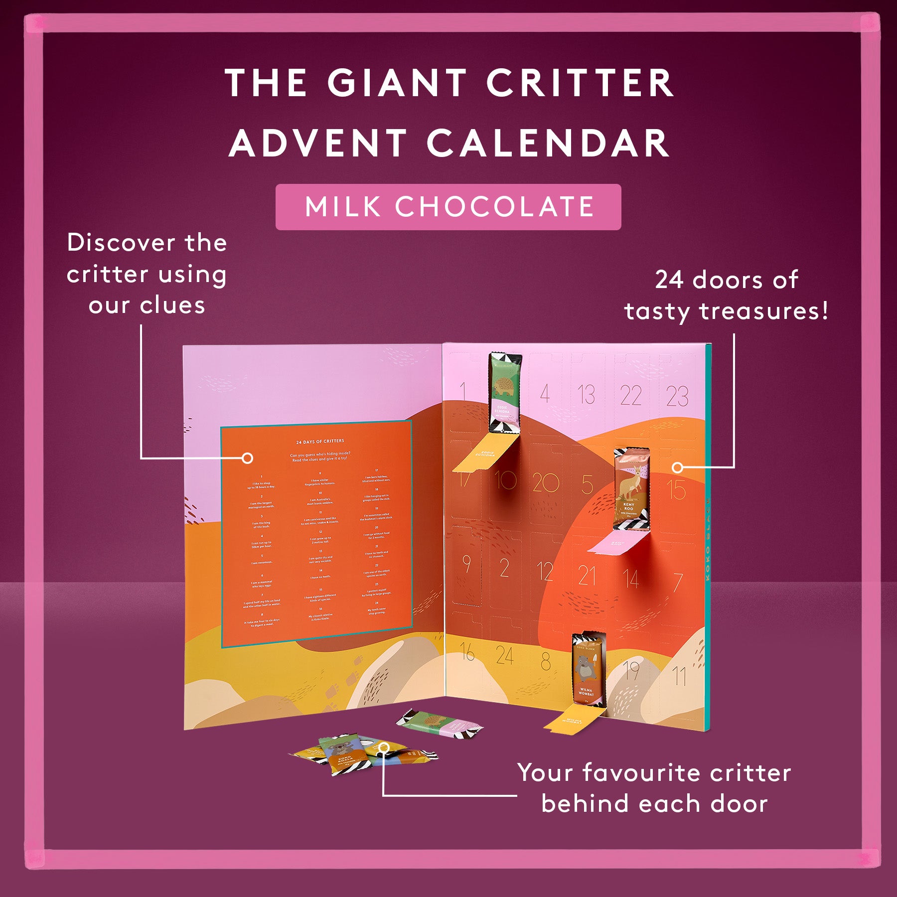 The Giant Critter Advent Calendar