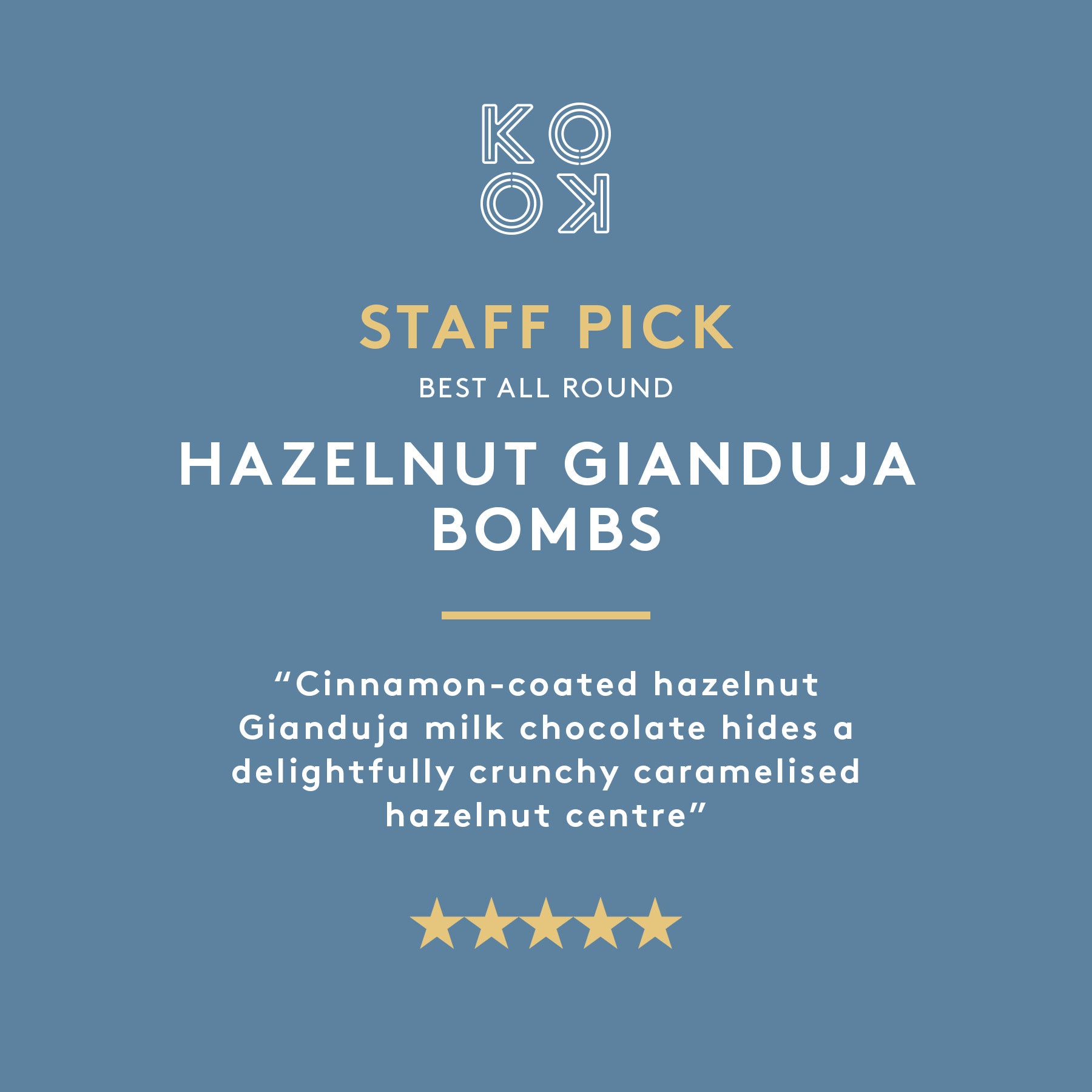 Hazelnut Gianduja Bombs | Milk Chocolate