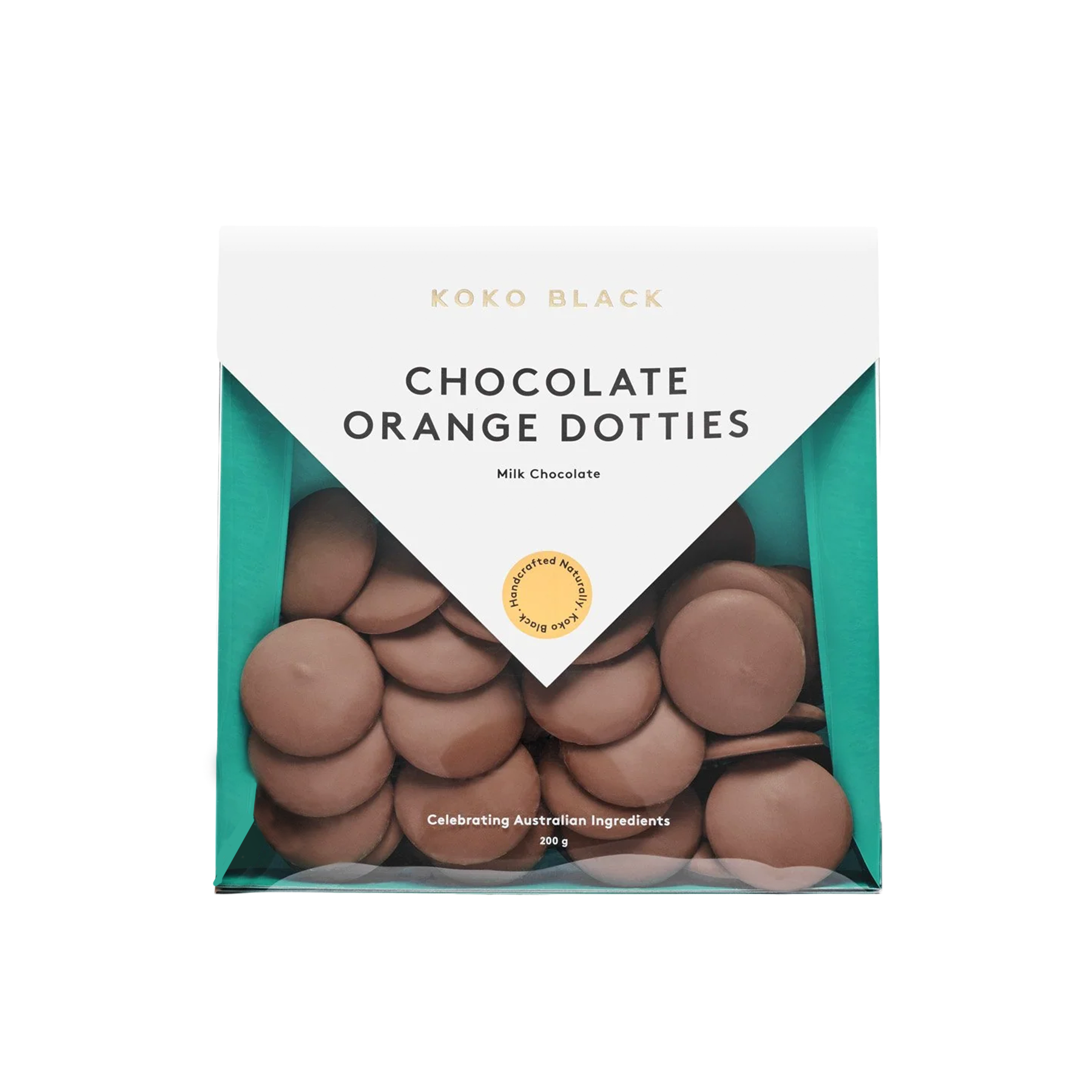 Chocolate Orange Dotties 200g | Milk Chocolate