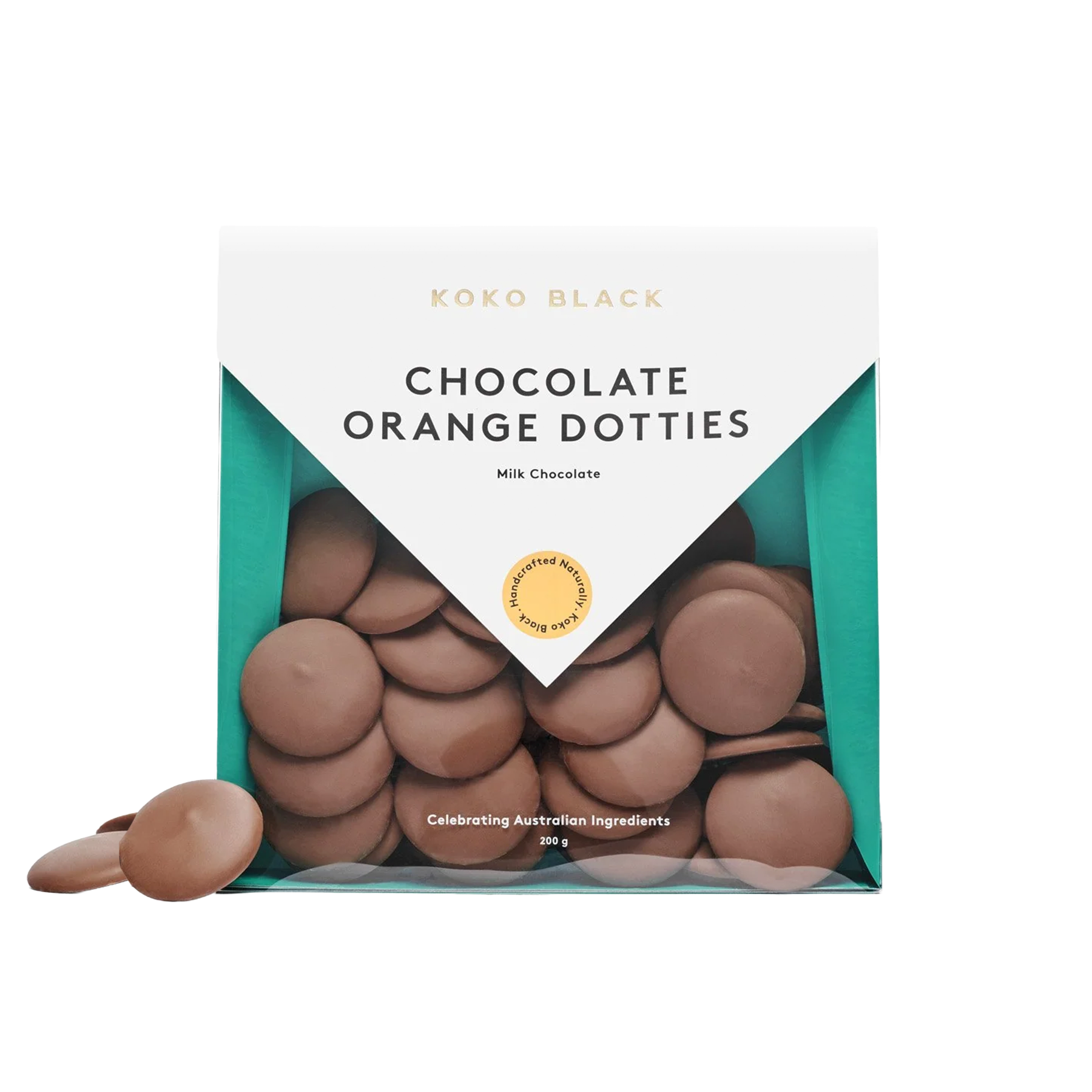 Chocolate Orange Dotties 200g | Milk Chocolate