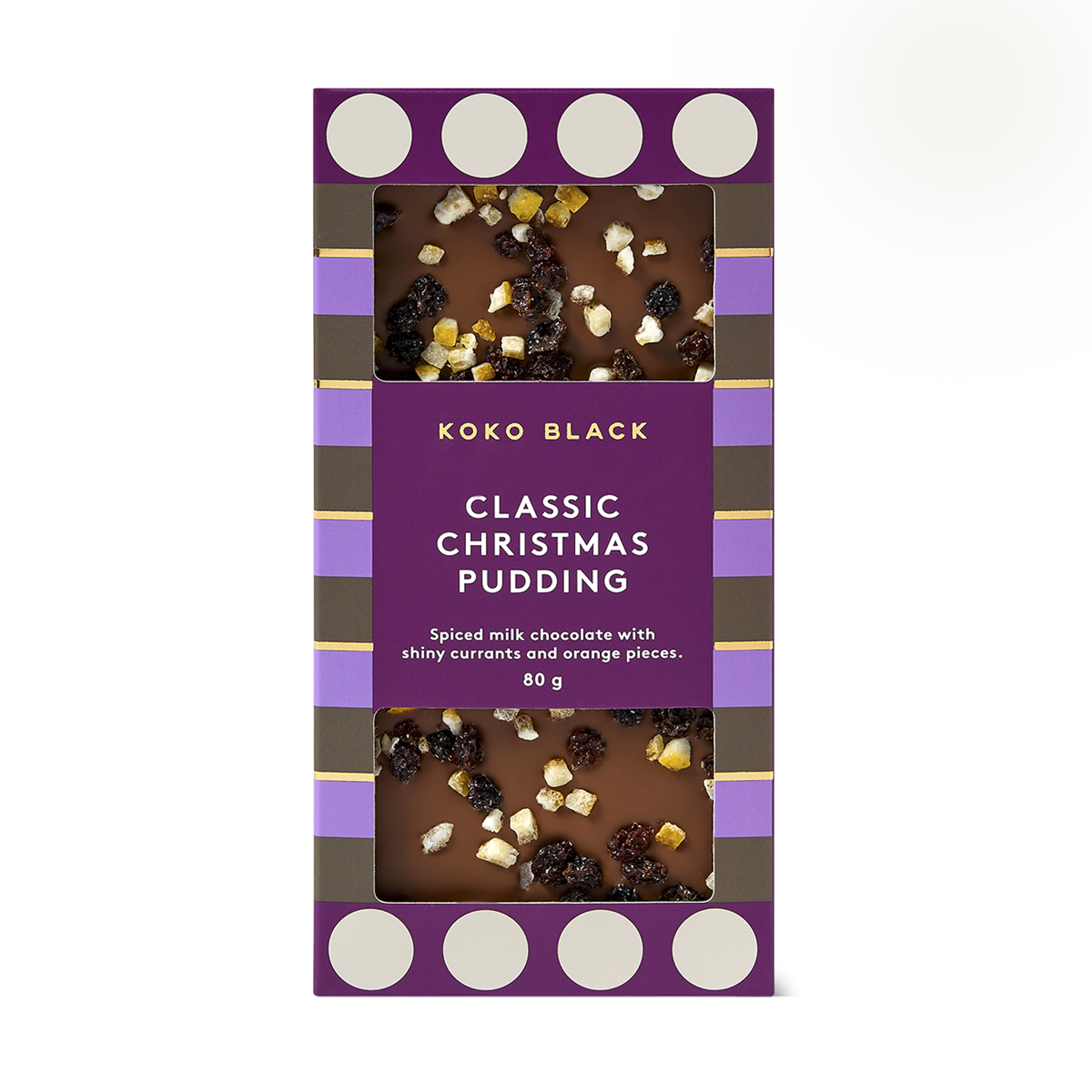 Classic Christmas Pudding | Milk Chocolate Block