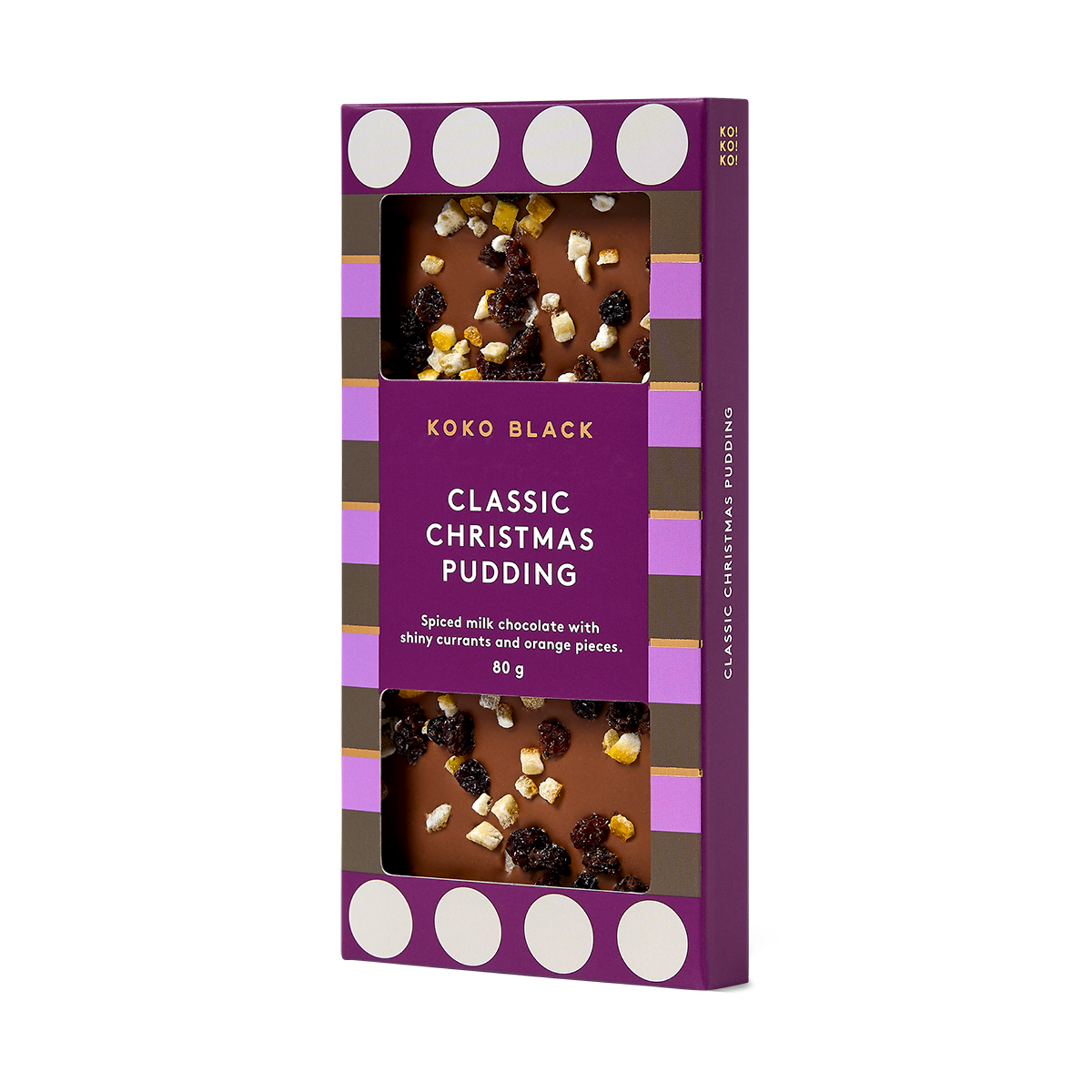 Classic Christmas Pudding | Milk Chocolate Block