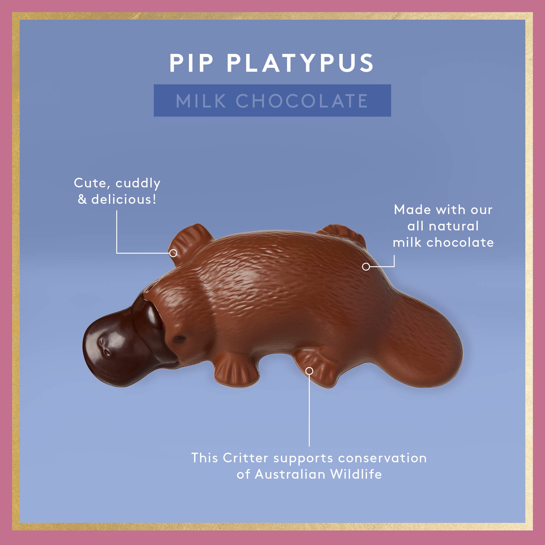 Pip Platypus | Milk Chocolate