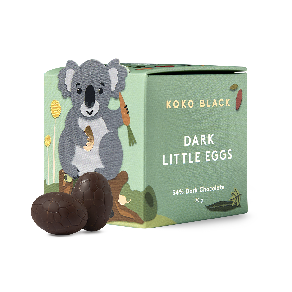 Little Eggs Cube | 54% Dark Chocolate