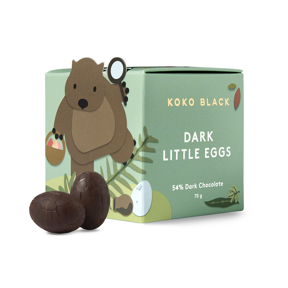 Little Eggs Cube | 54% Dark Chocolate