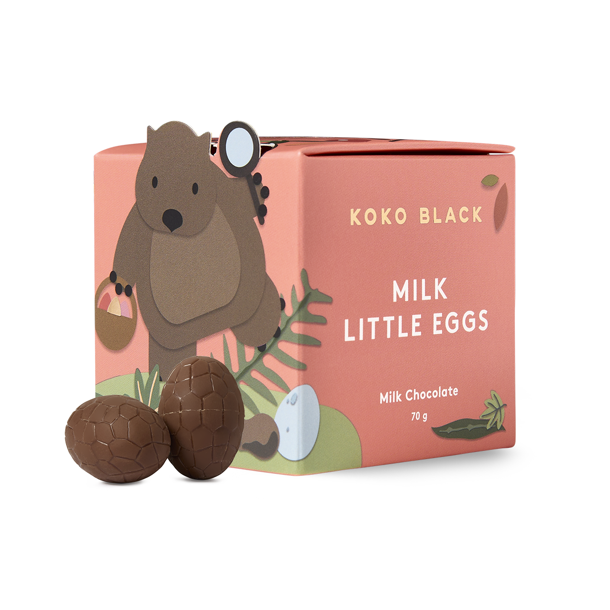 Little Eggs Cube | Milk Chocolate
