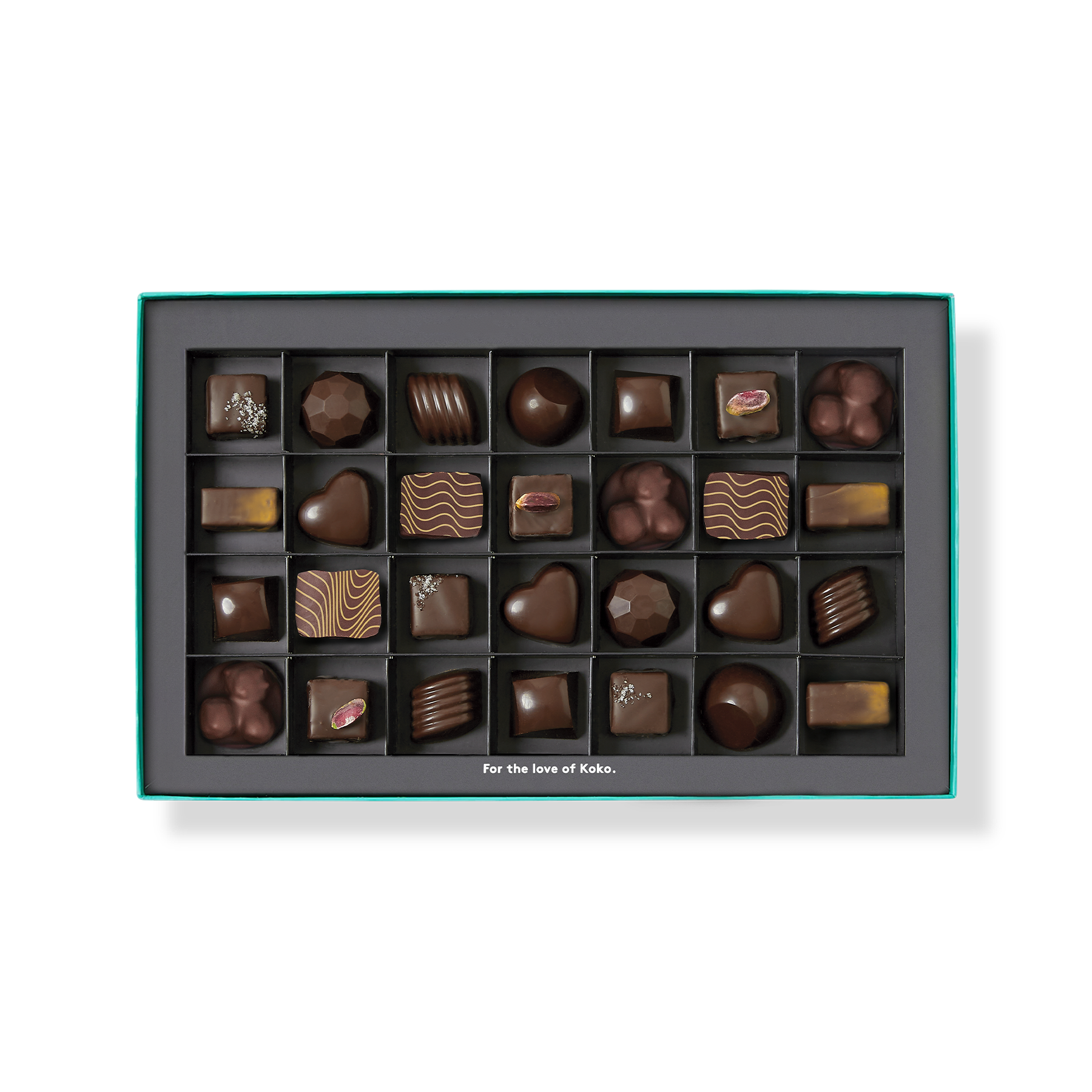 The Dark Collection Praline Gift Box | 28 Piece