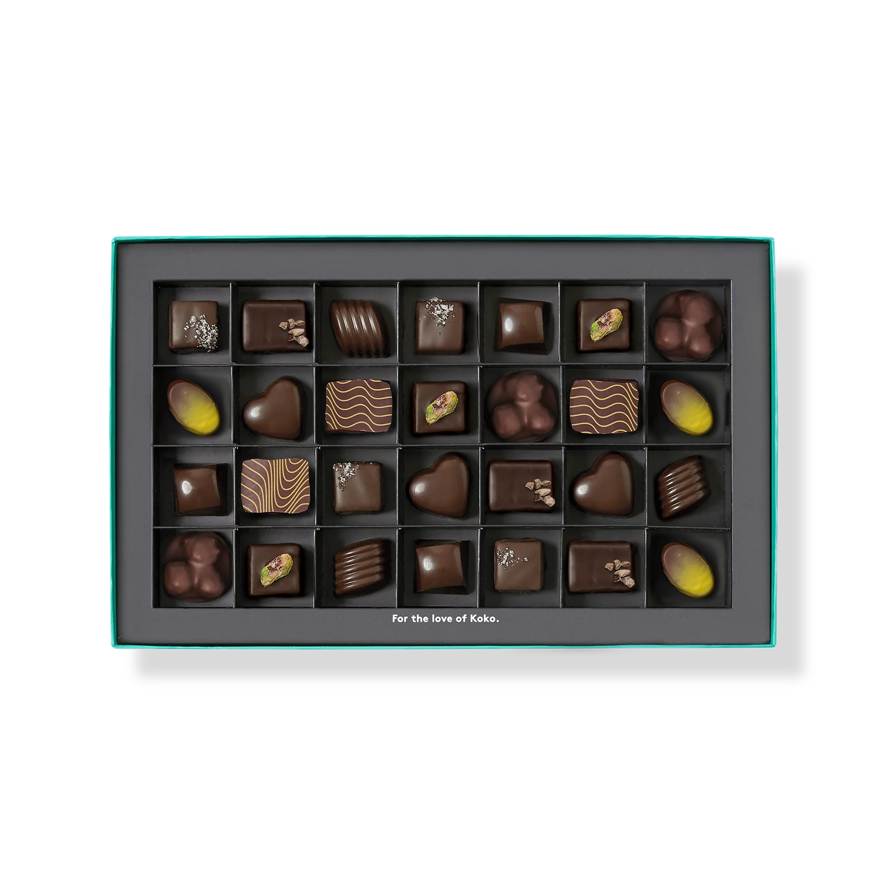 The Dark Collection Praline Gift Box | 28 Piece