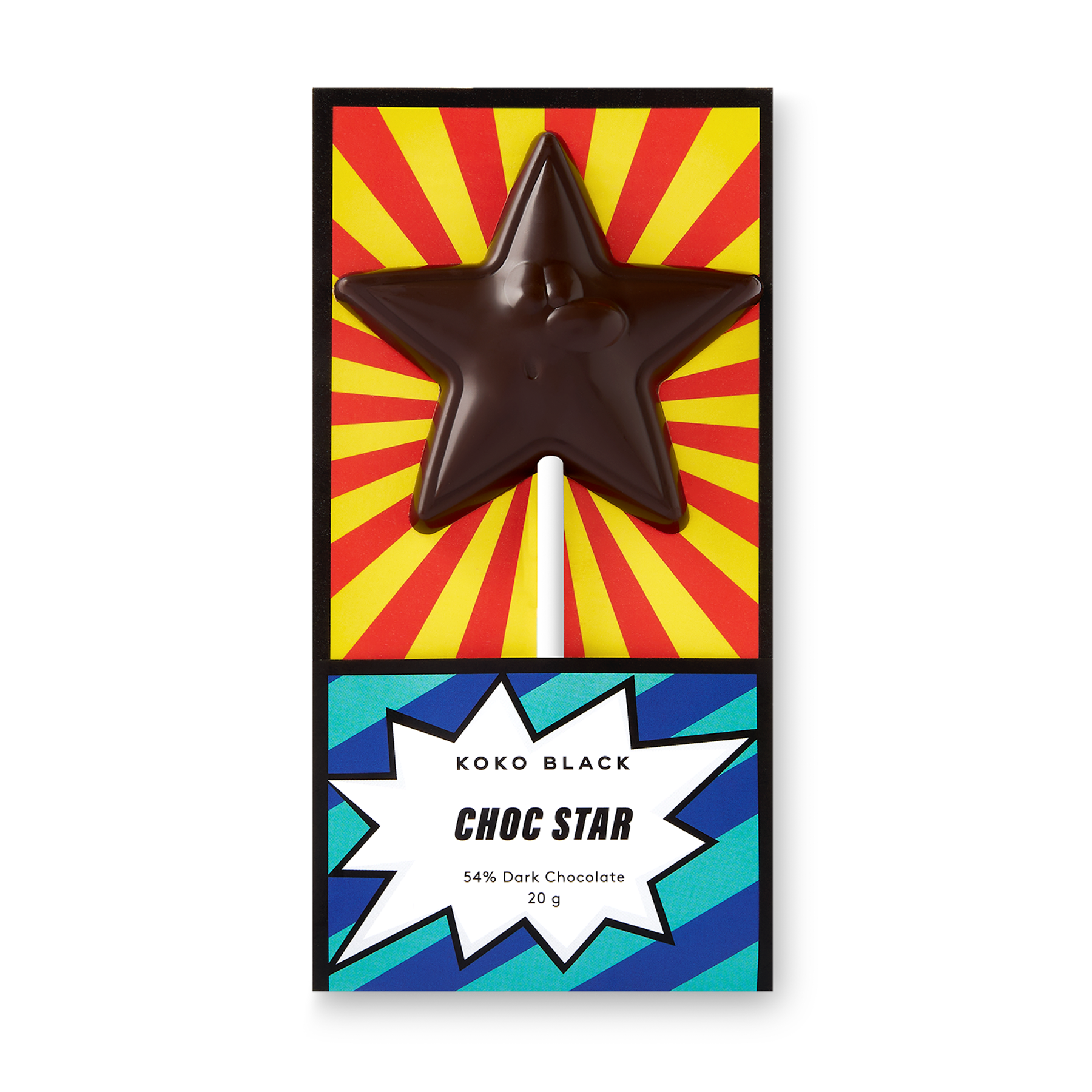 Choc Star Pop | Dark Chocolate