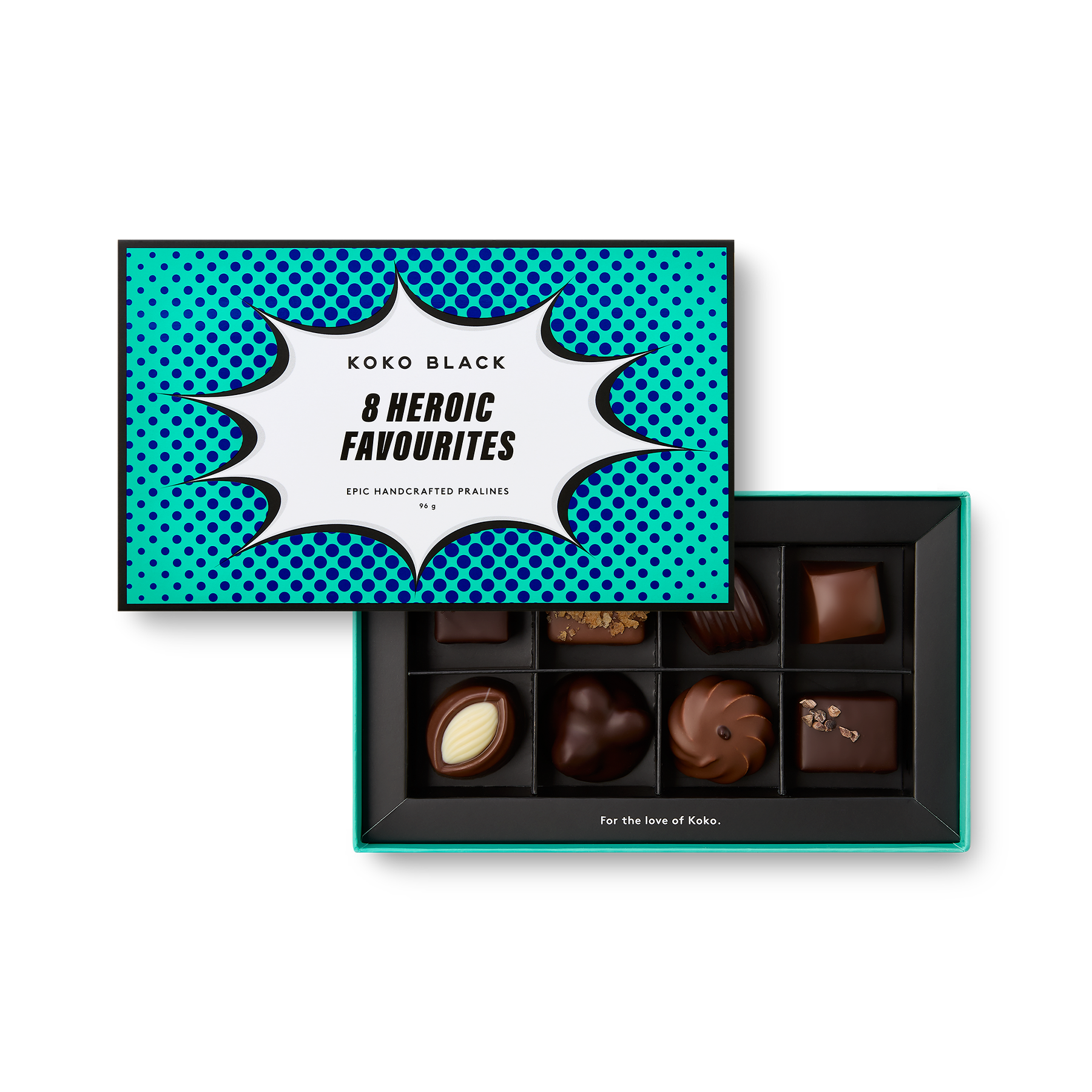 Heroic Praline Collection Gift Box | 8 Piece