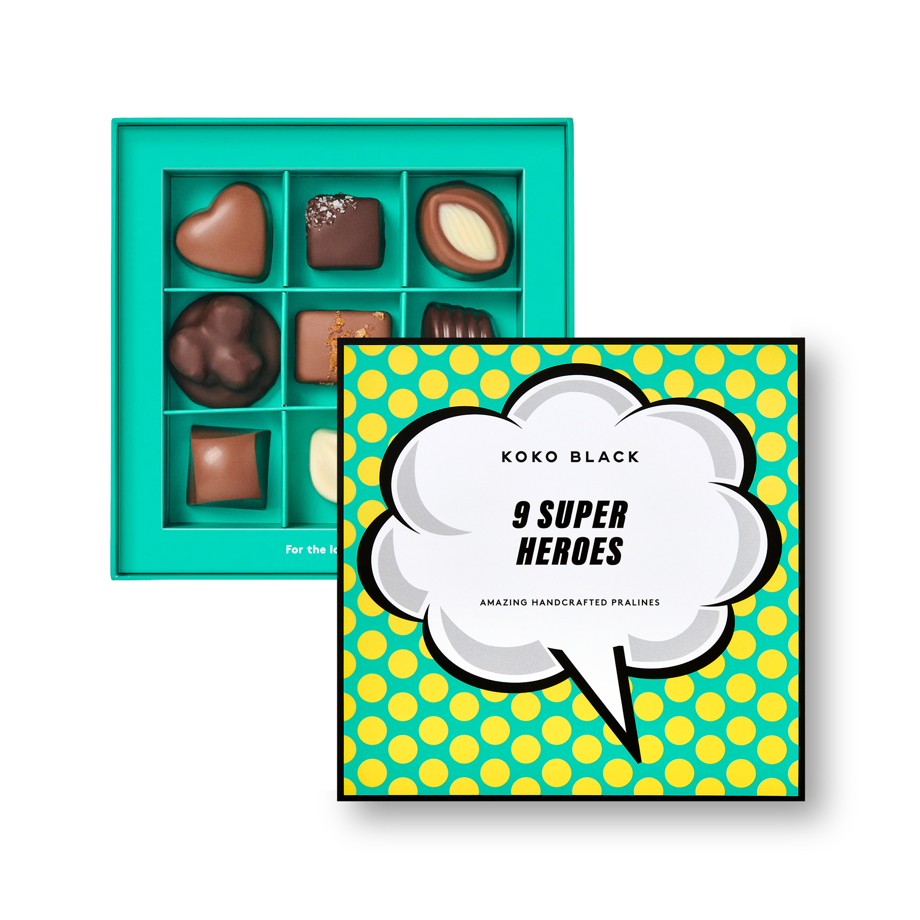 Super Heroes Chocolatier's Collection | 9 Piece