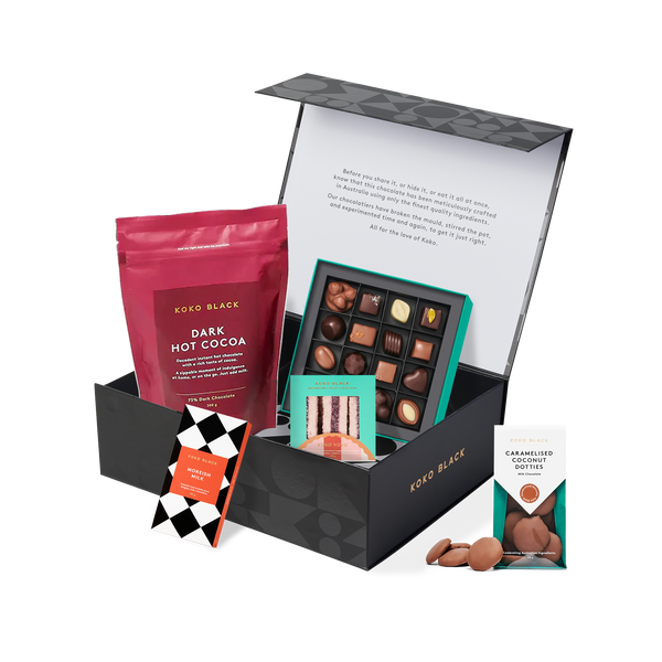 Get Cosy with Koko Hamper – Koko Black Chocolate