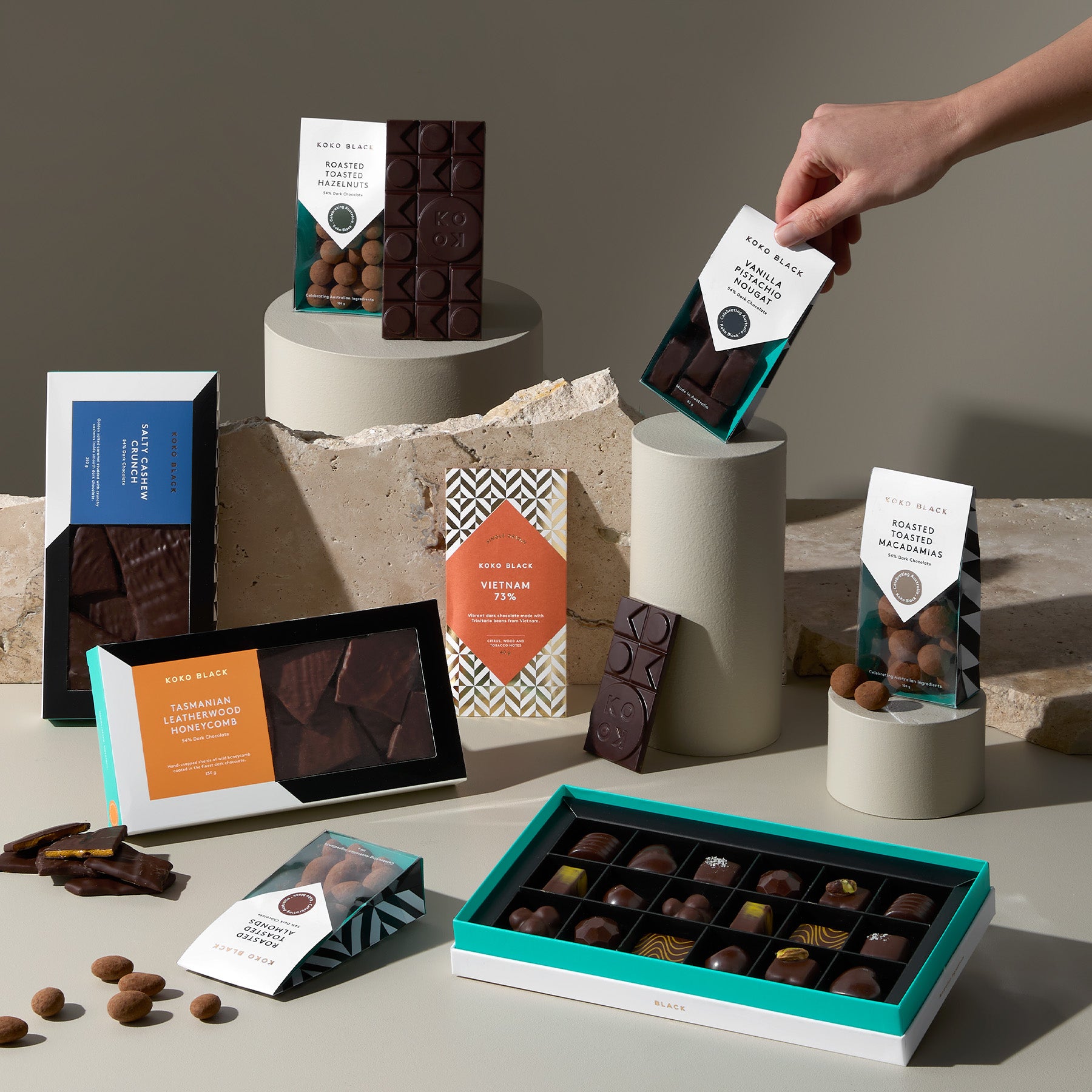 Chocolatier's Selection Praline Gift Box | 9 Piece – Koko Black