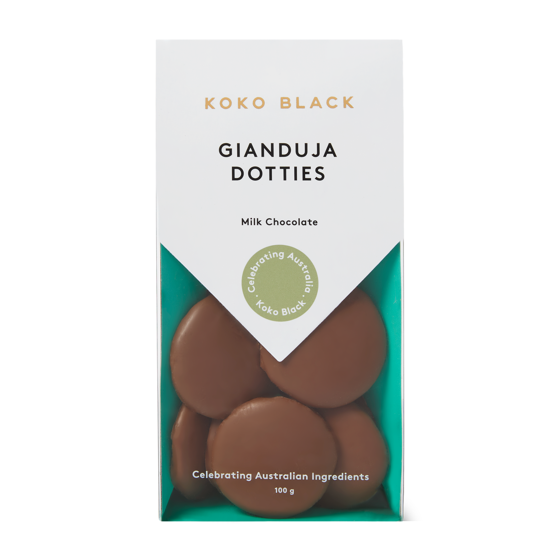 Gianduja Dotties 100g | Milk Chocolate