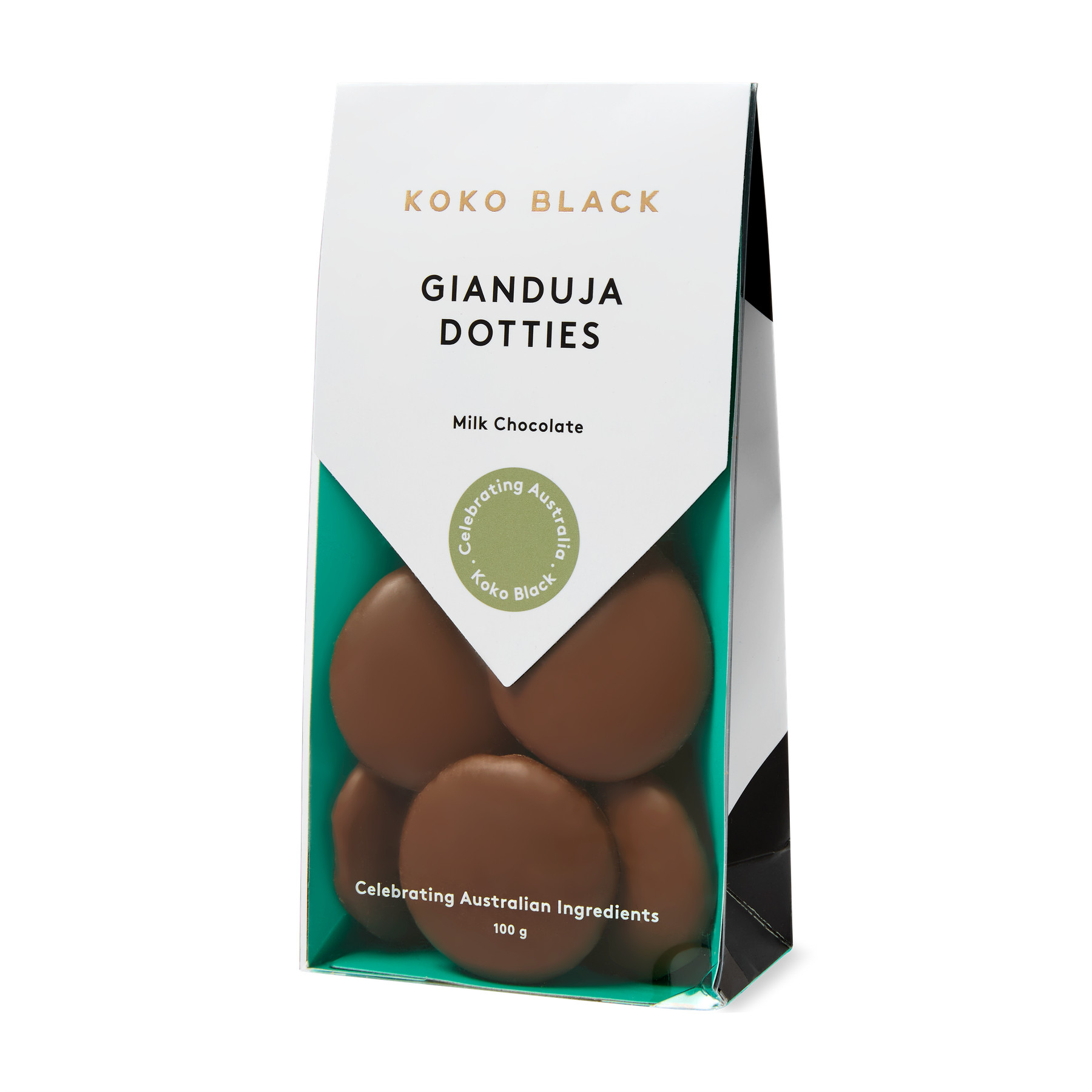 Gianduja Dotties 100g | Milk Chocolate