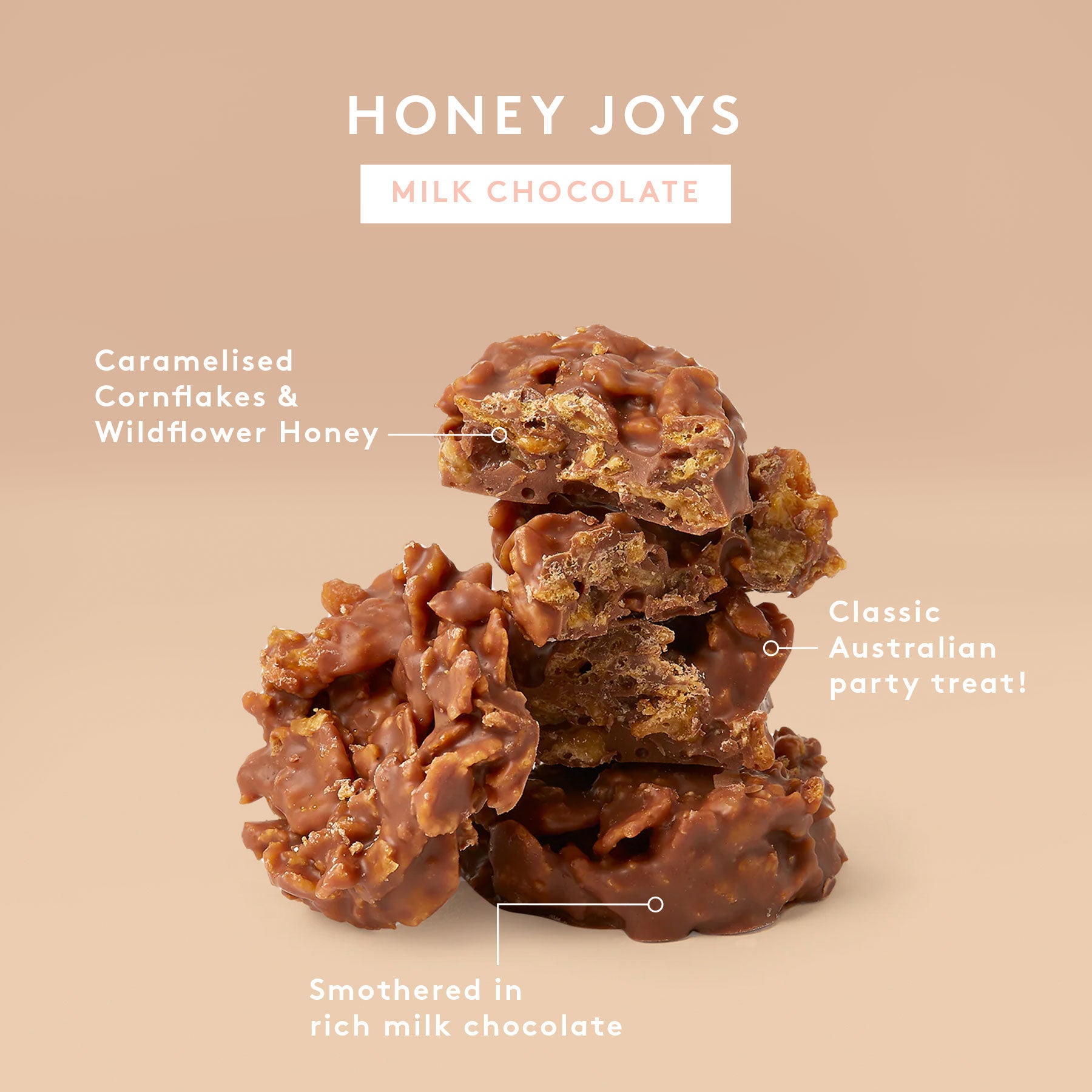Honey Joys | Milk Chocolate