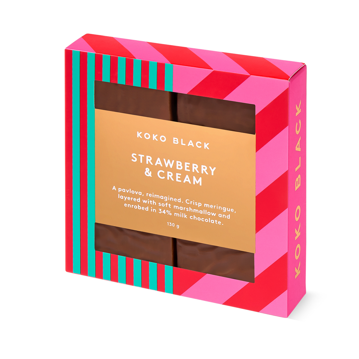 Strawberry Pavlova | Milk Chocolate