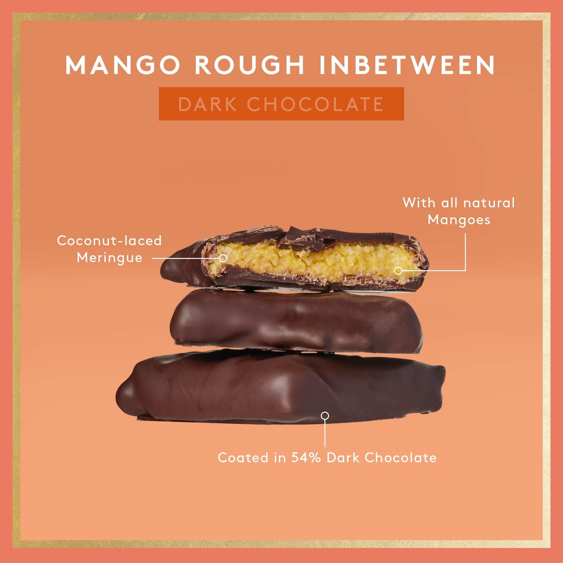 Mango Rough | Dark Chocolate