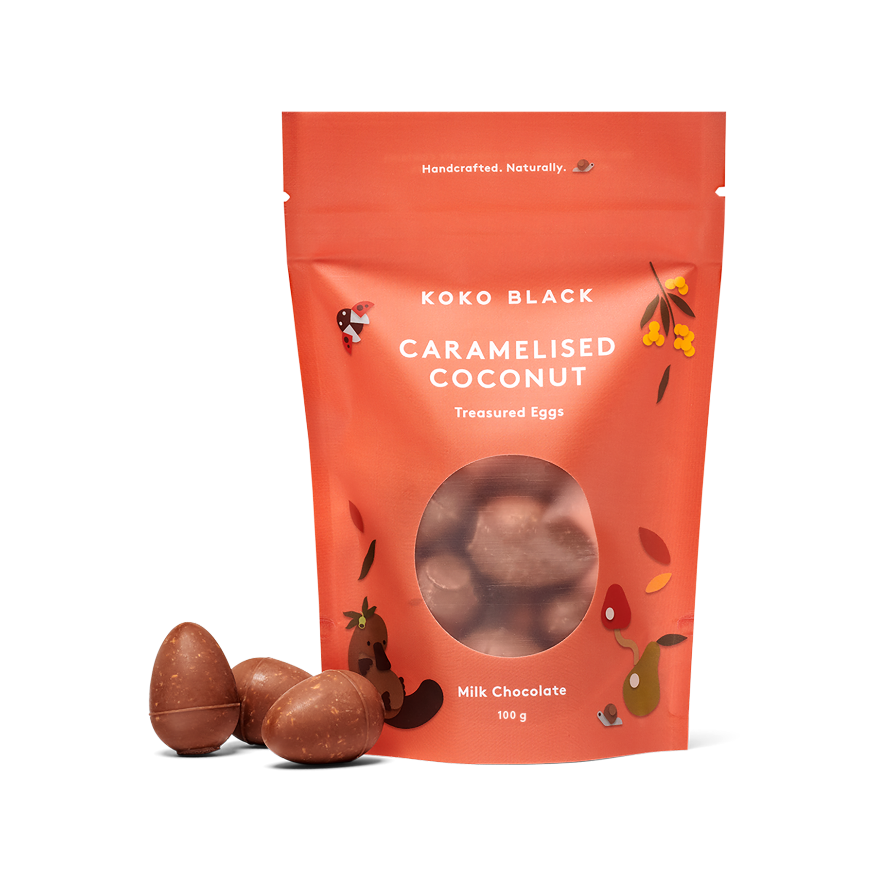 Caramelised Coconut Treasured Eggs | Milk Chocolate