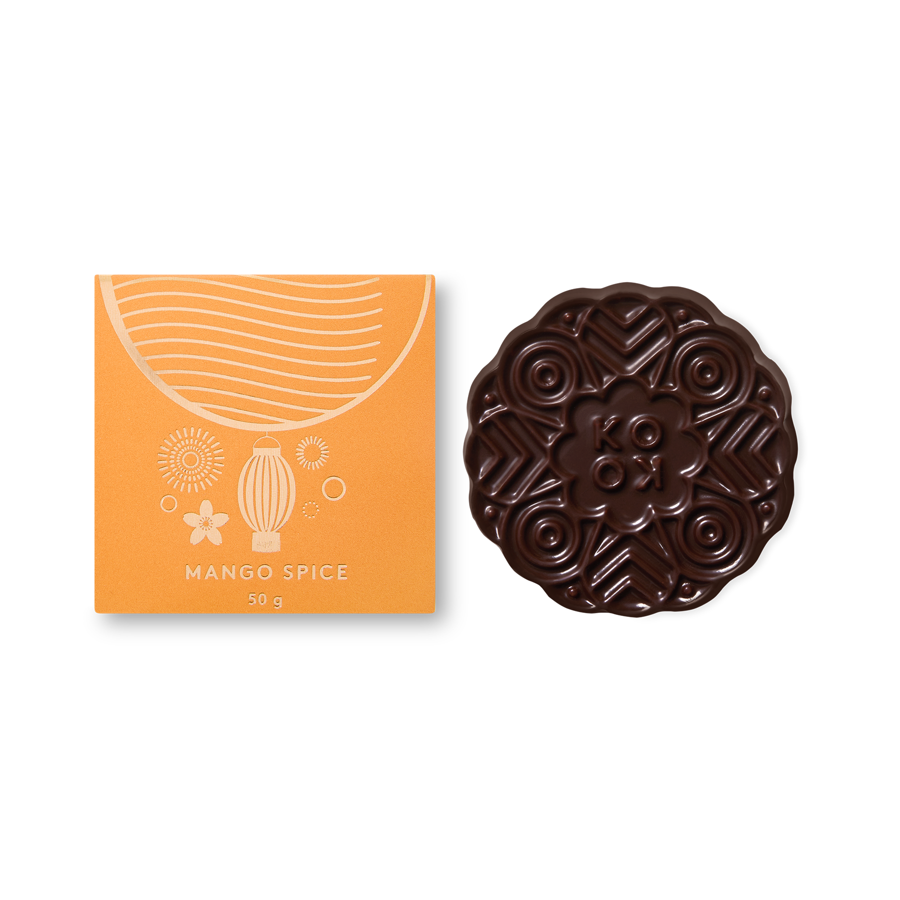 Mango Spice Mooncake