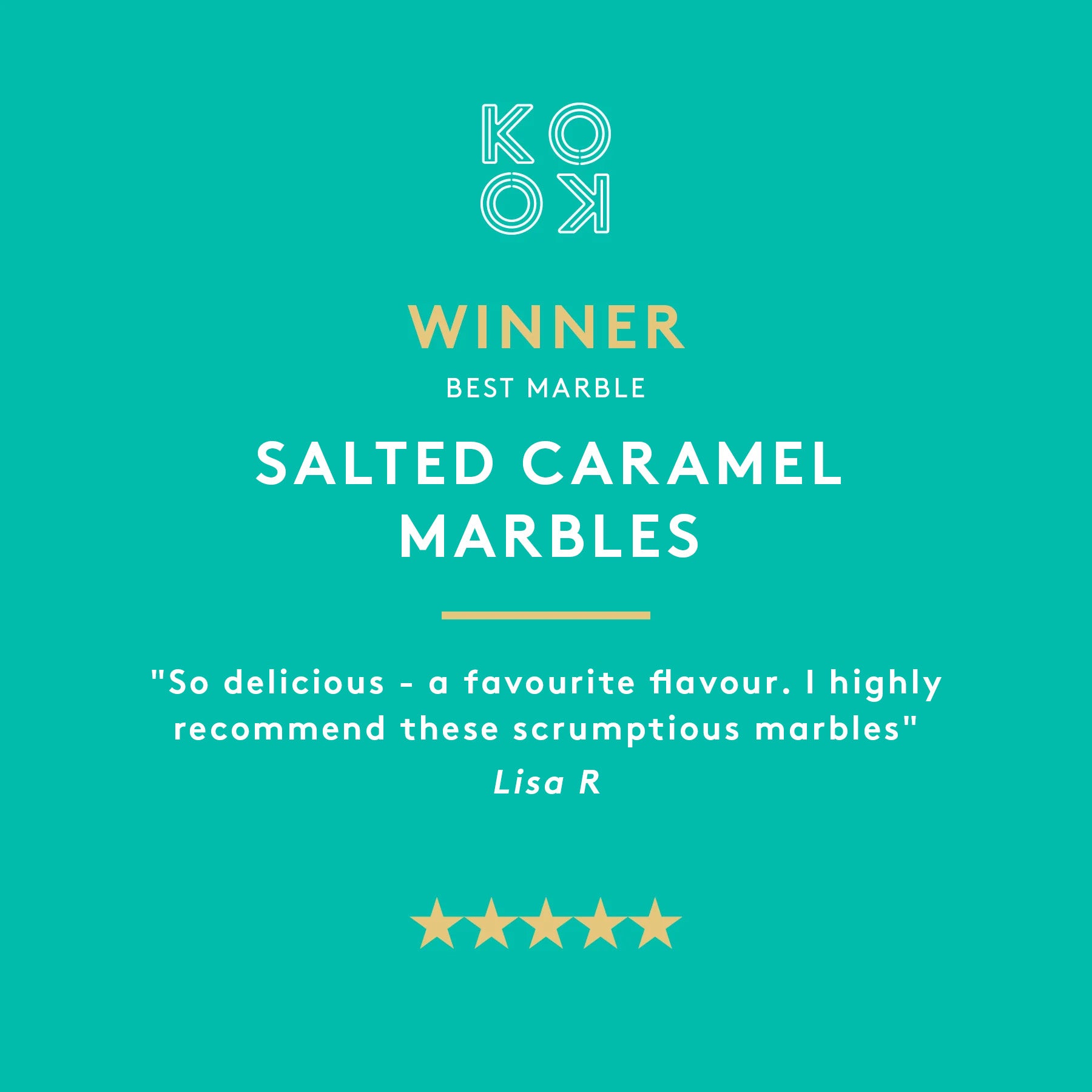 Salted Caramel Marbles | Milk Chocolate