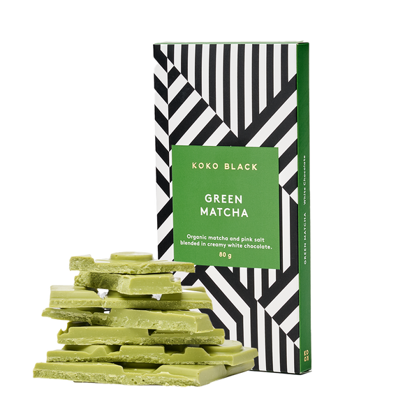 Green Matcha | White Chocolate Block – Koko Black Chocolate