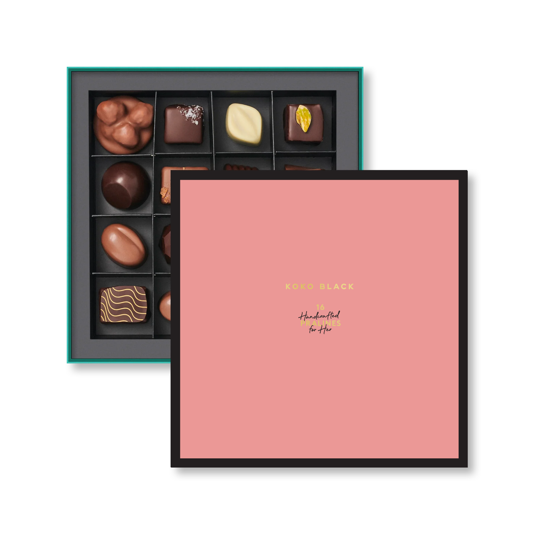Handcrafted For Her Praline Gift Box | 16 Piece