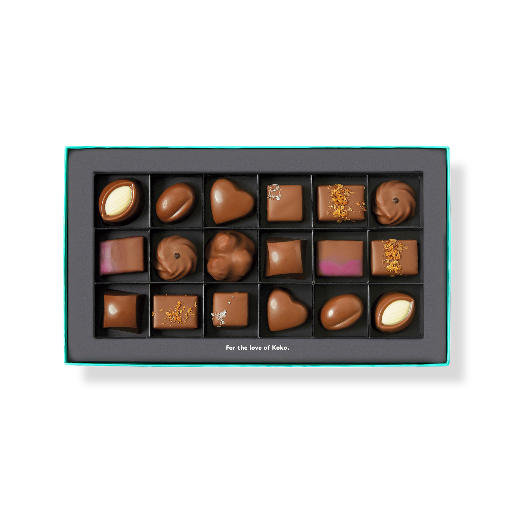 The Milk Collection Praline Gift Box | 18 Piece