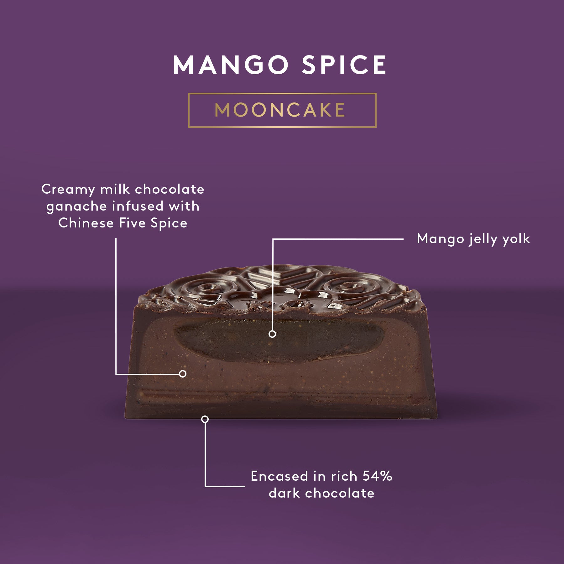 Mango Spice Mooncake