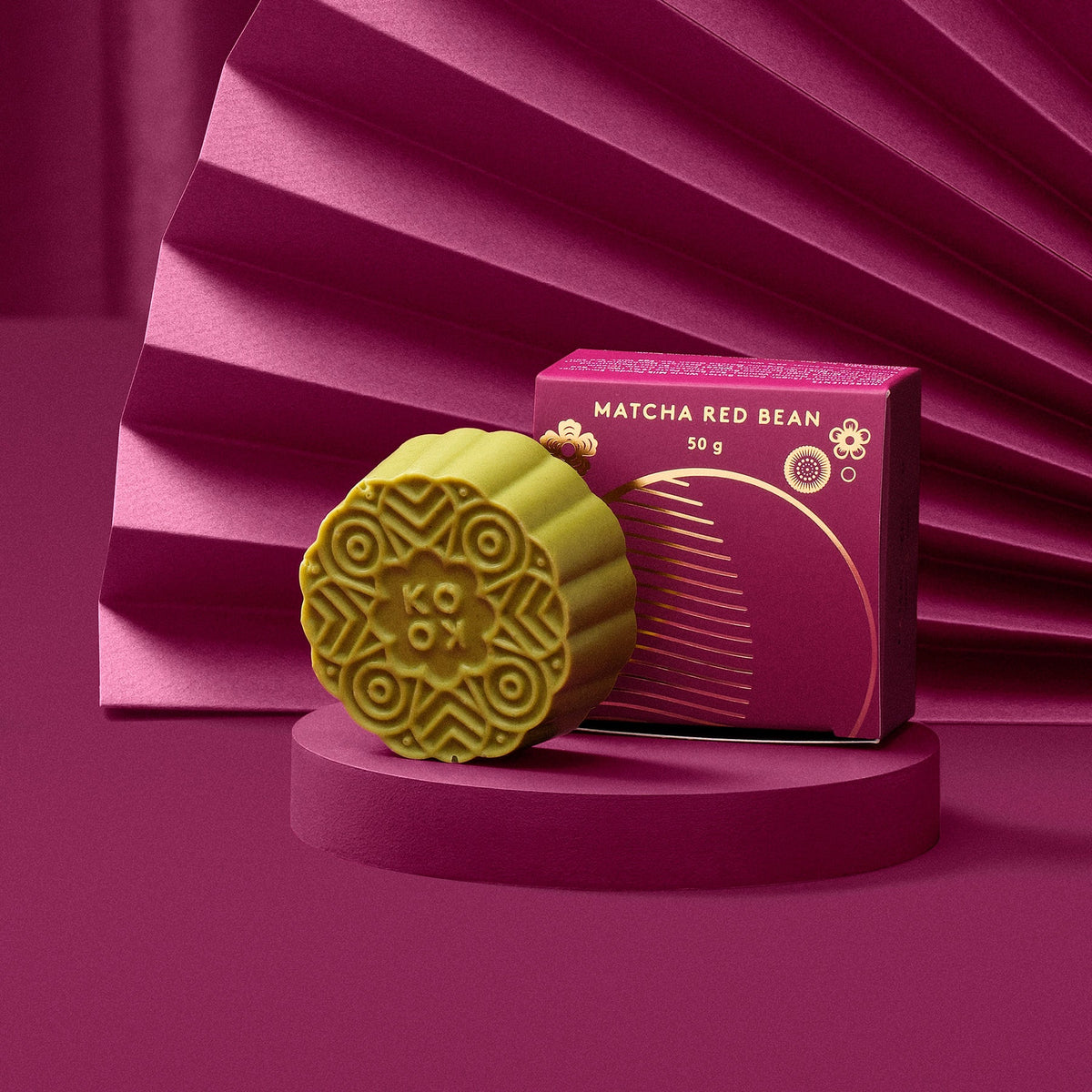 Matcha Red Bean Mooncake Gift With Purchase
