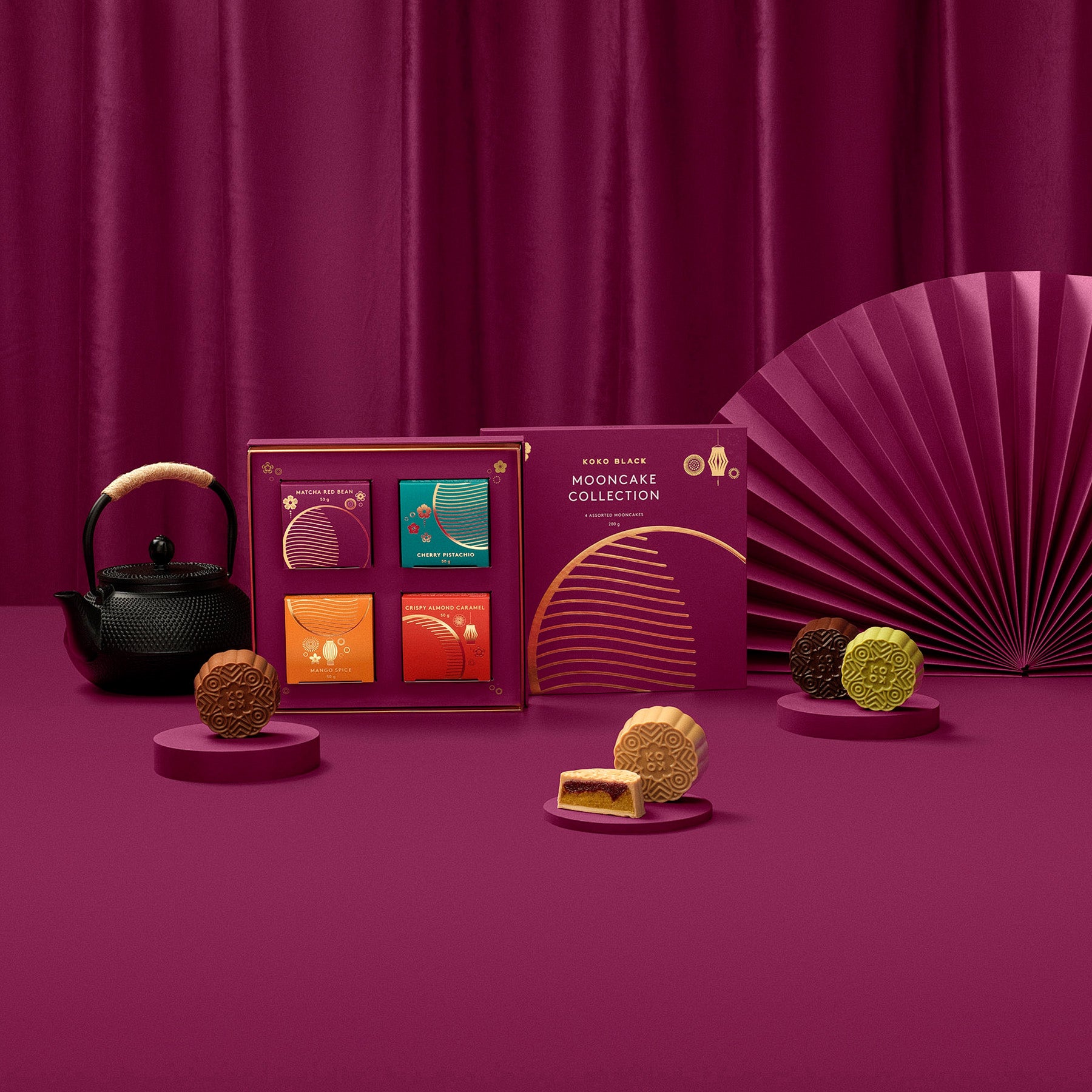 Mooncake Gift Box | 4 Piece