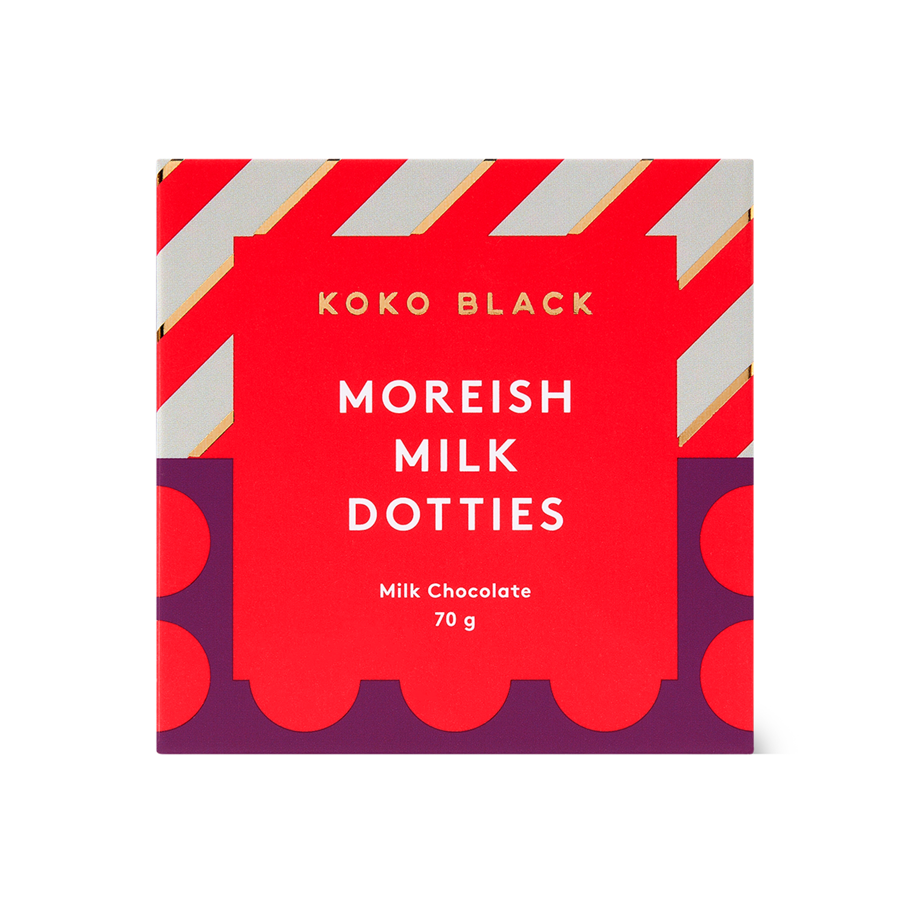 Moreish Milk Dotties Cube | Milk Chocolate