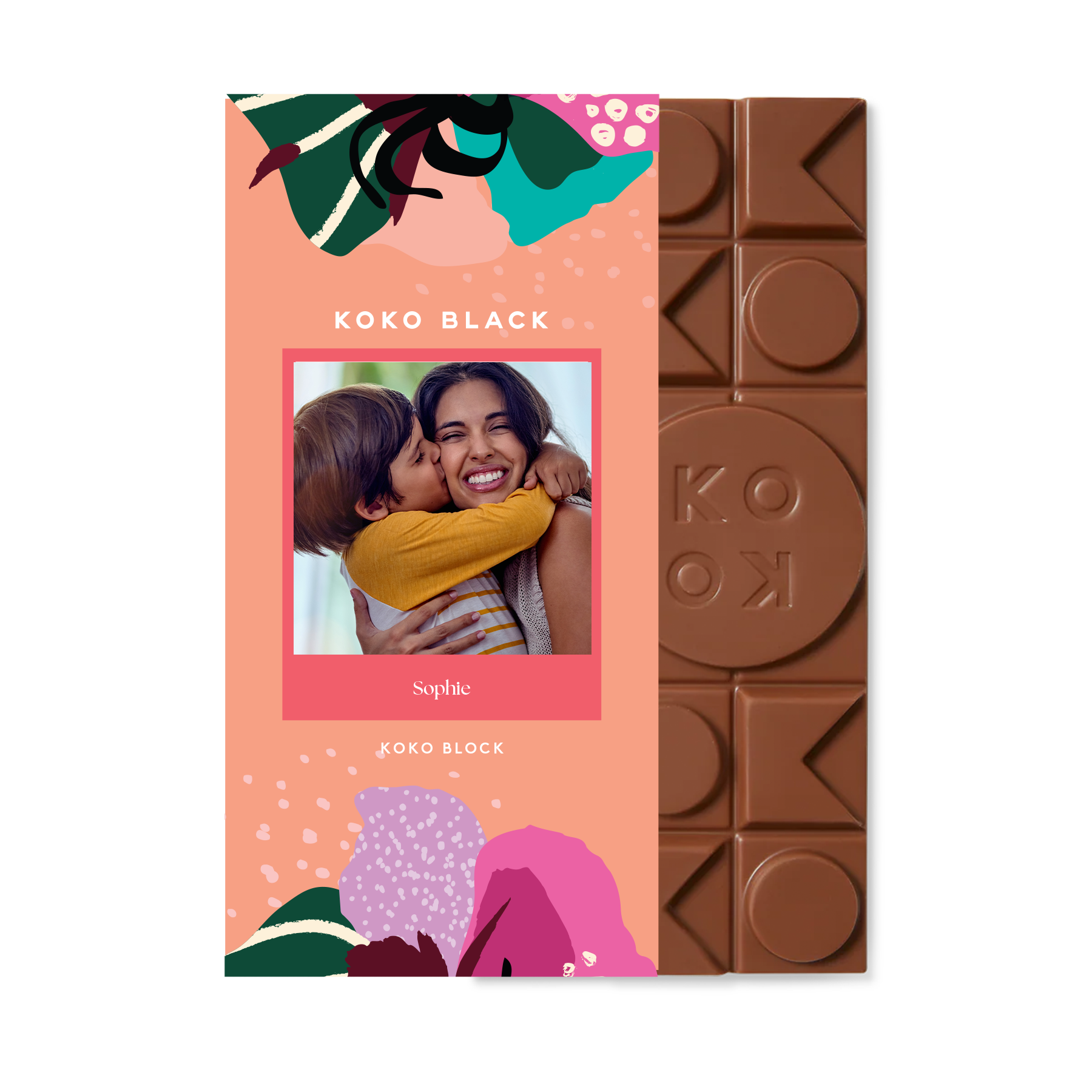 Pistachio Ganachio | Dark Chocolate Block