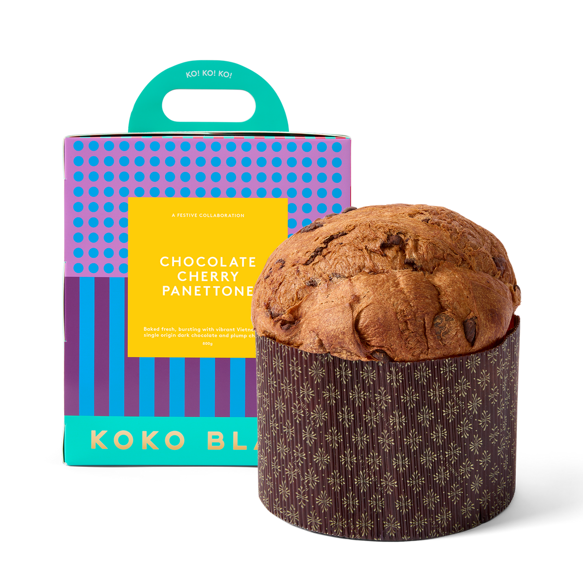 Koko Black x Oji House Chocolate Cherry Panettone