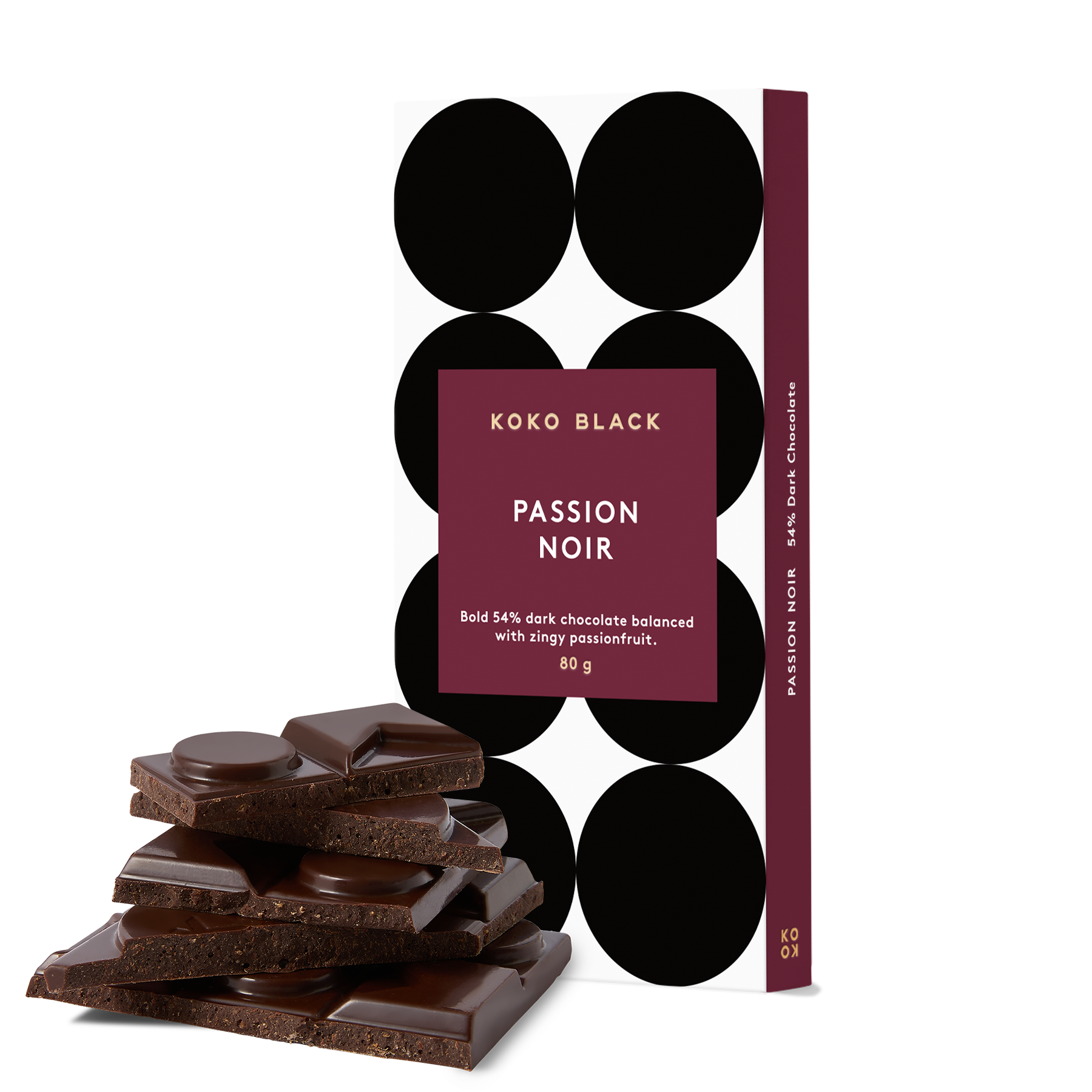 Passion Noir Block | Dark Chocolate
