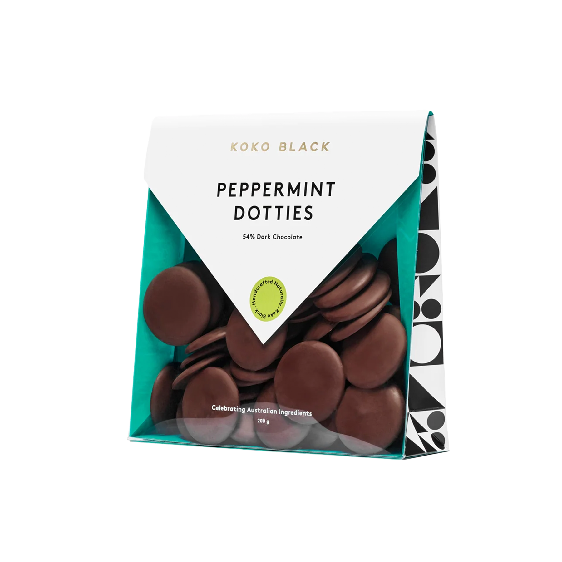 Peppermint Dotties 200g | Dark Chocolate