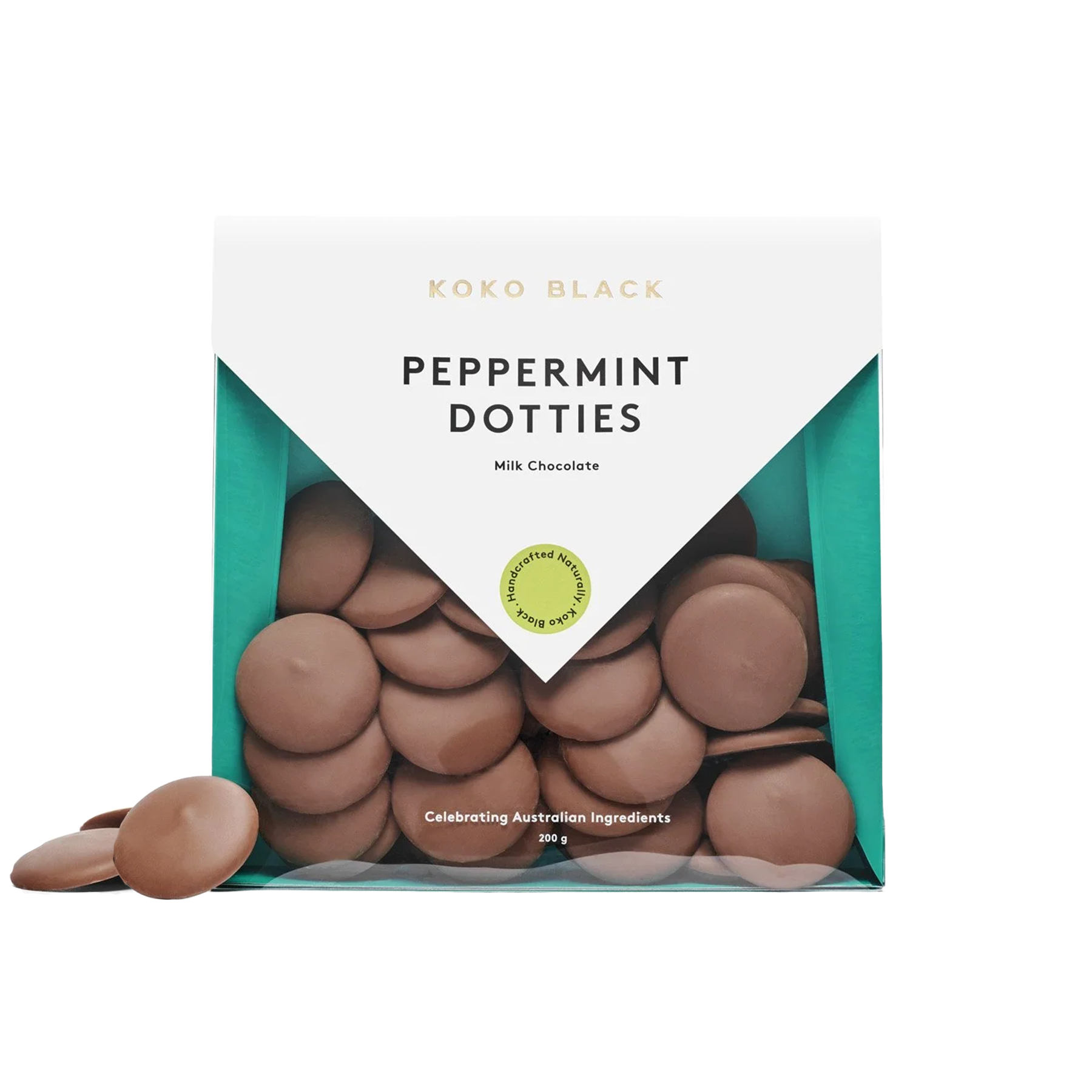 Peppermint Dotties 200g | Milk Chocolate