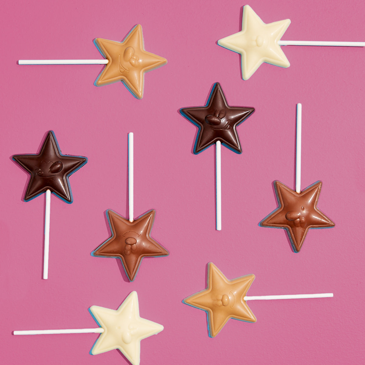 Falling Star Pop | Gold Chocolate